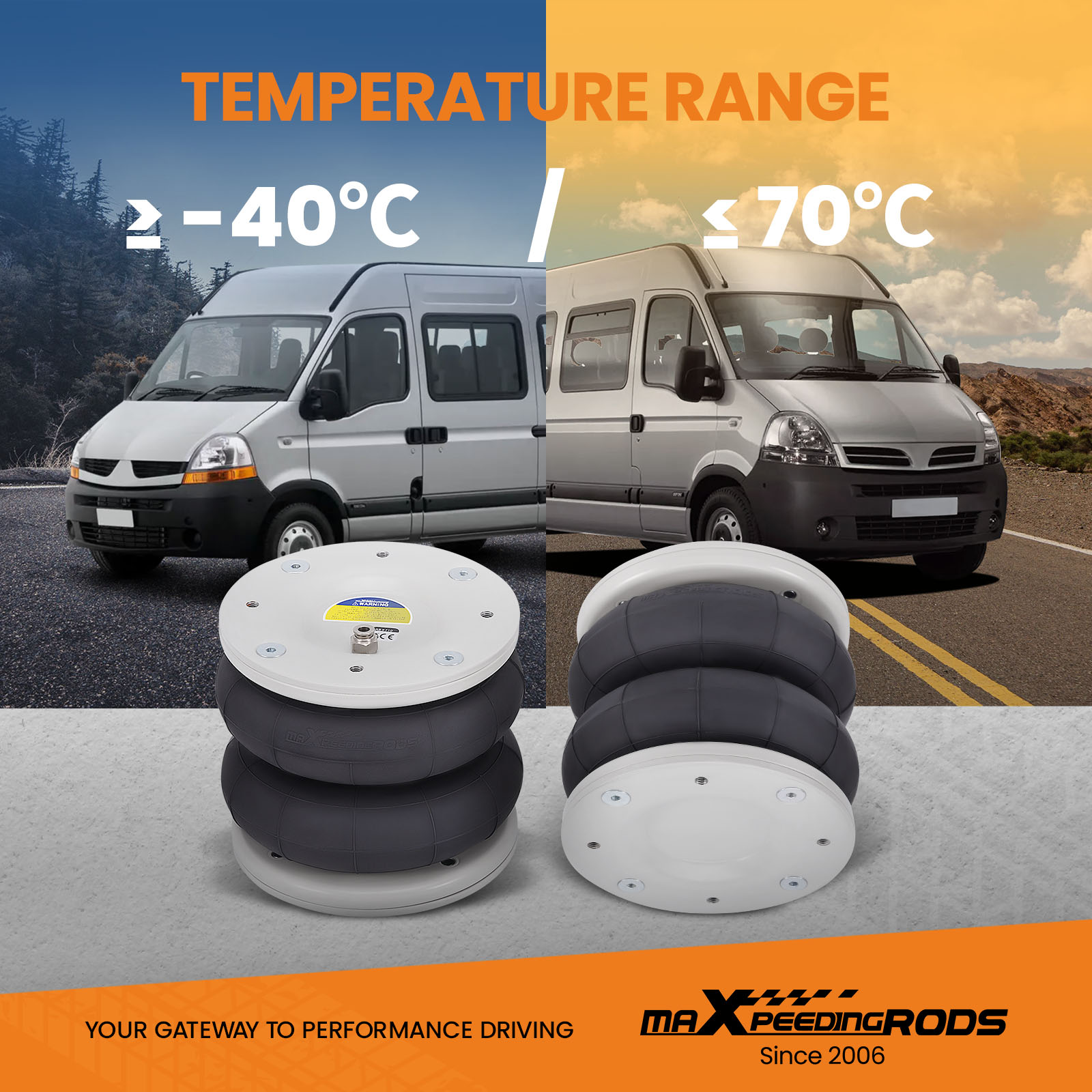 MaXpeedingrods kit de suspension pneumatique
