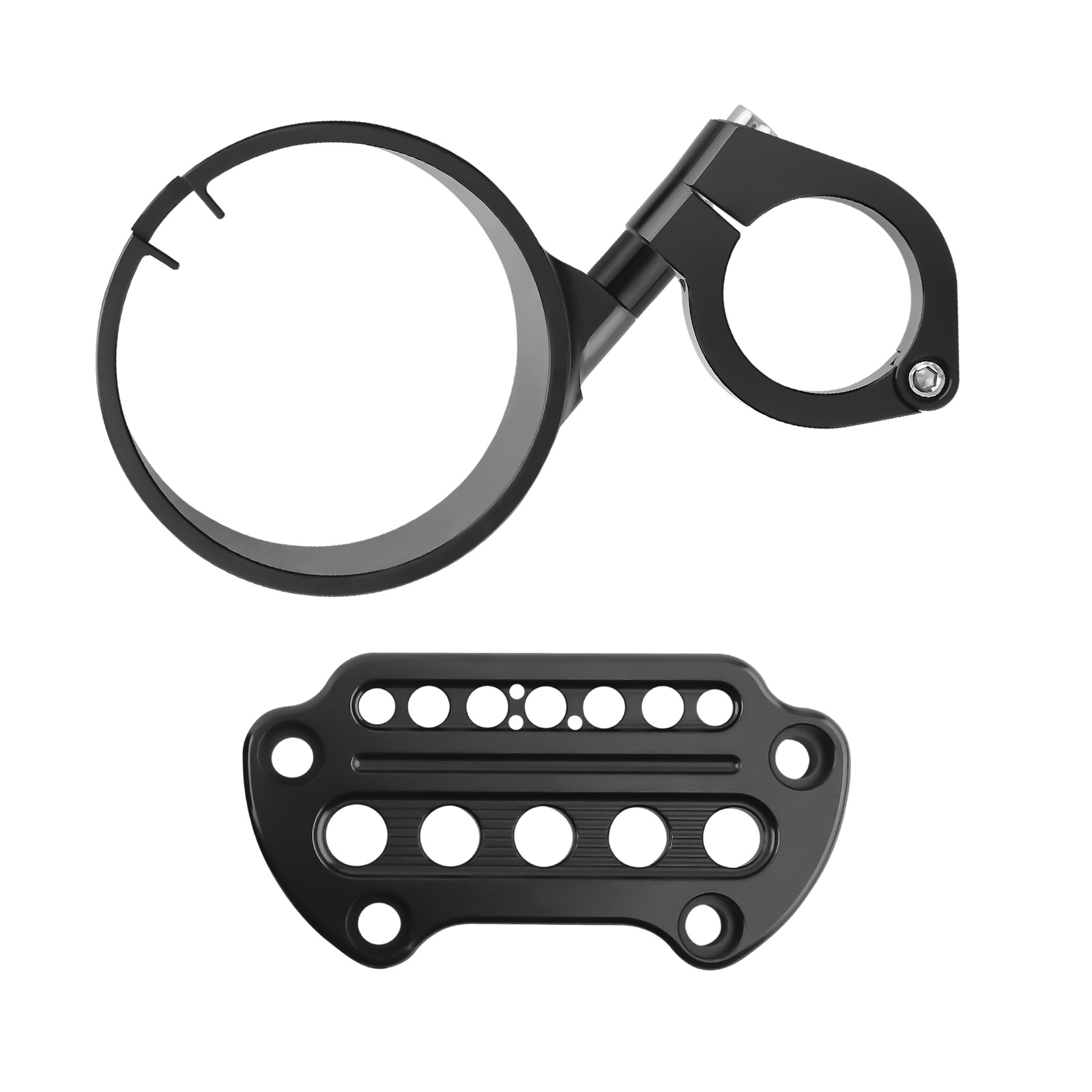 Side Mount Instrument Bracket and Speedometer Relocation Cover