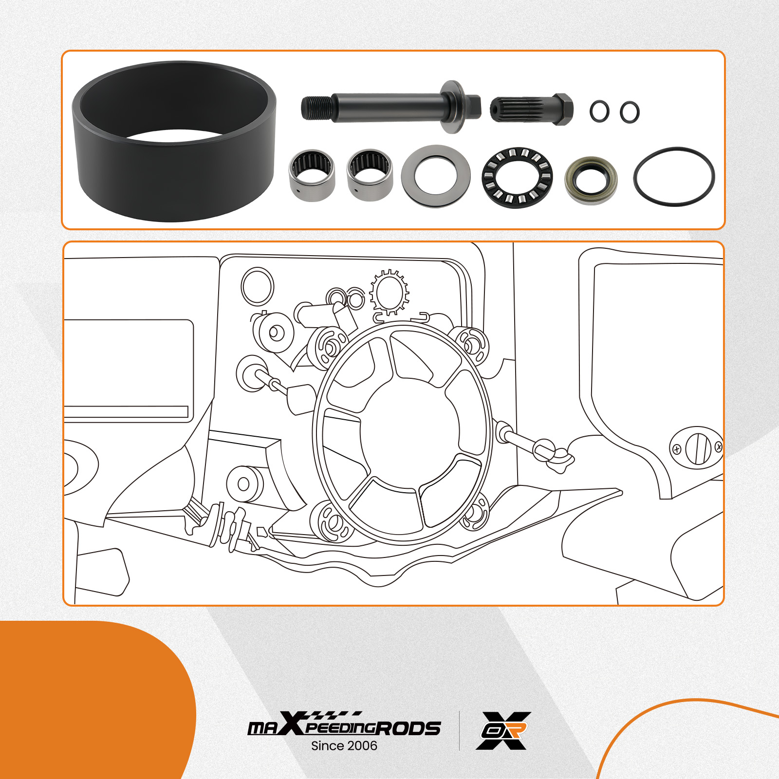 Complete pump rebuild Kits