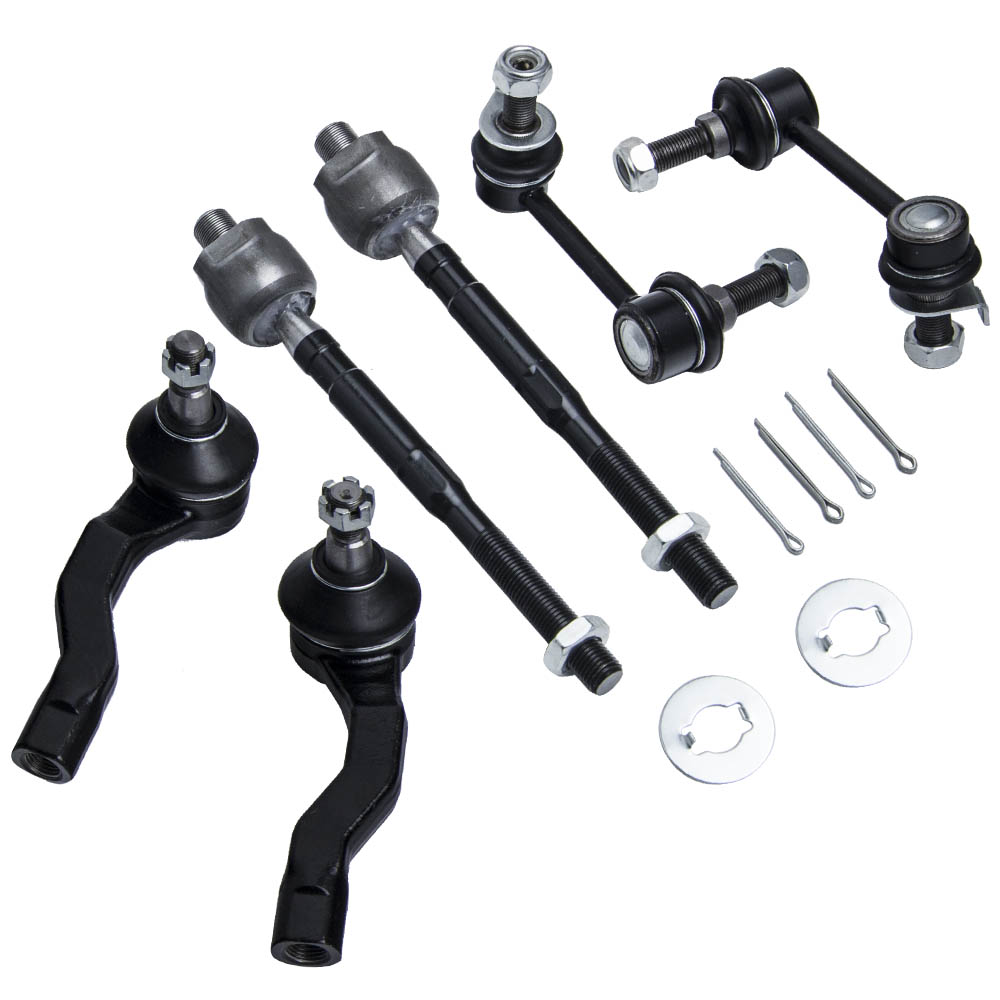 maXpeedingrods 10 Pcs ชุดด้านหน้าแขนควบคุมสำหรับ Nissan G35 350Z 2003 ...