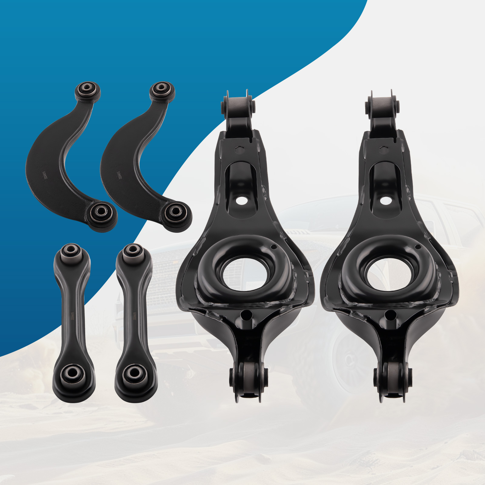 6PC Control Arms