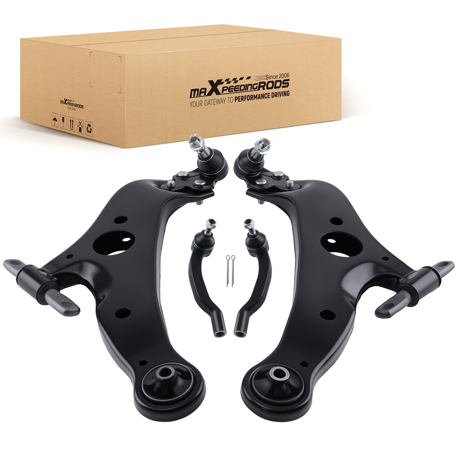 4pcs Lower Control Arms Kit