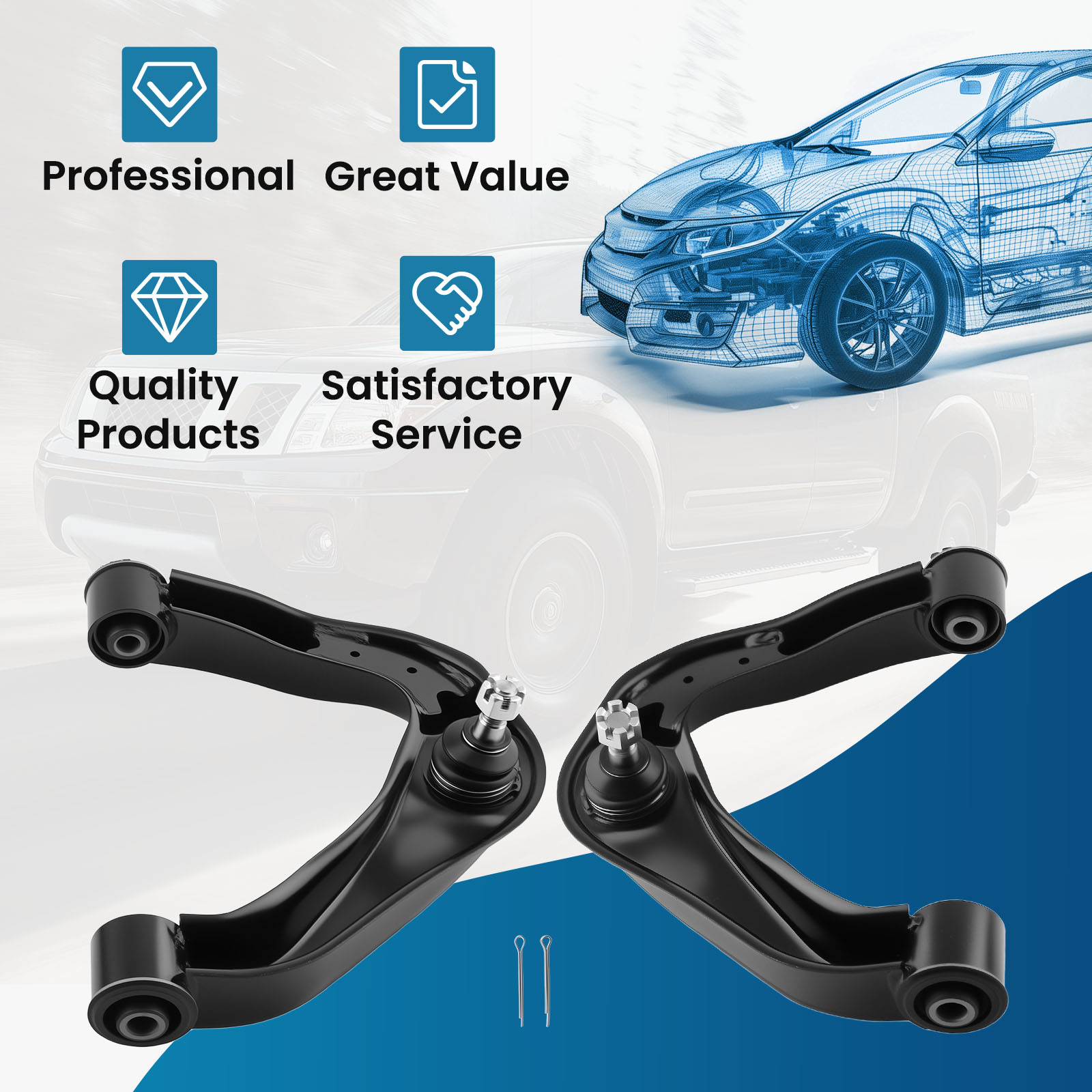 WHY CHOOSE OUR CONTROL ARM?