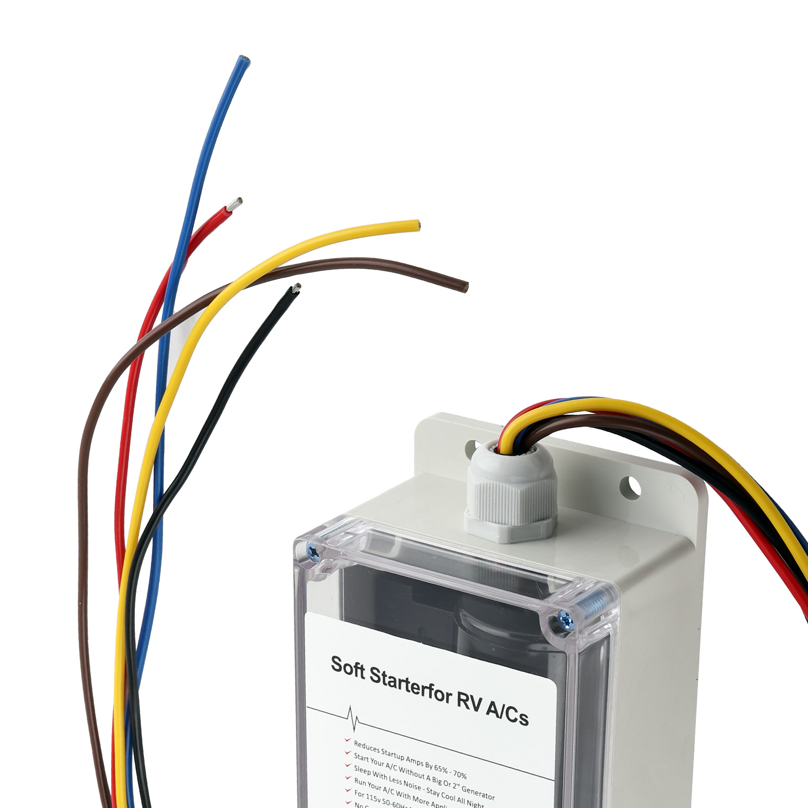 Soft Start for RVs Air Conditioner For 115v 50-60hz Motors Easy Start SSRV3TDC