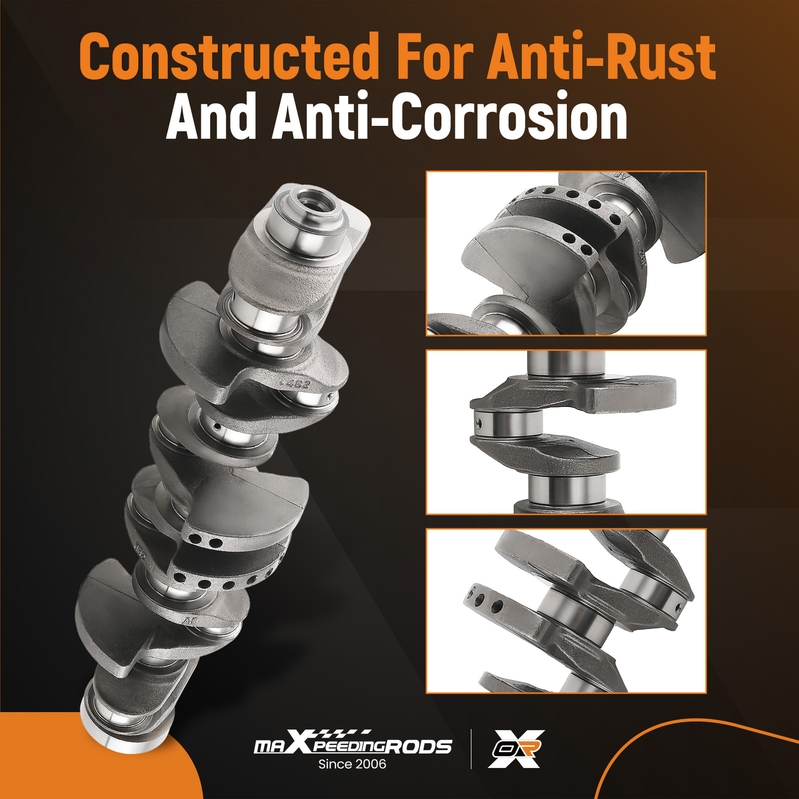 Constructed for Anti-rust and Anti-corrosion