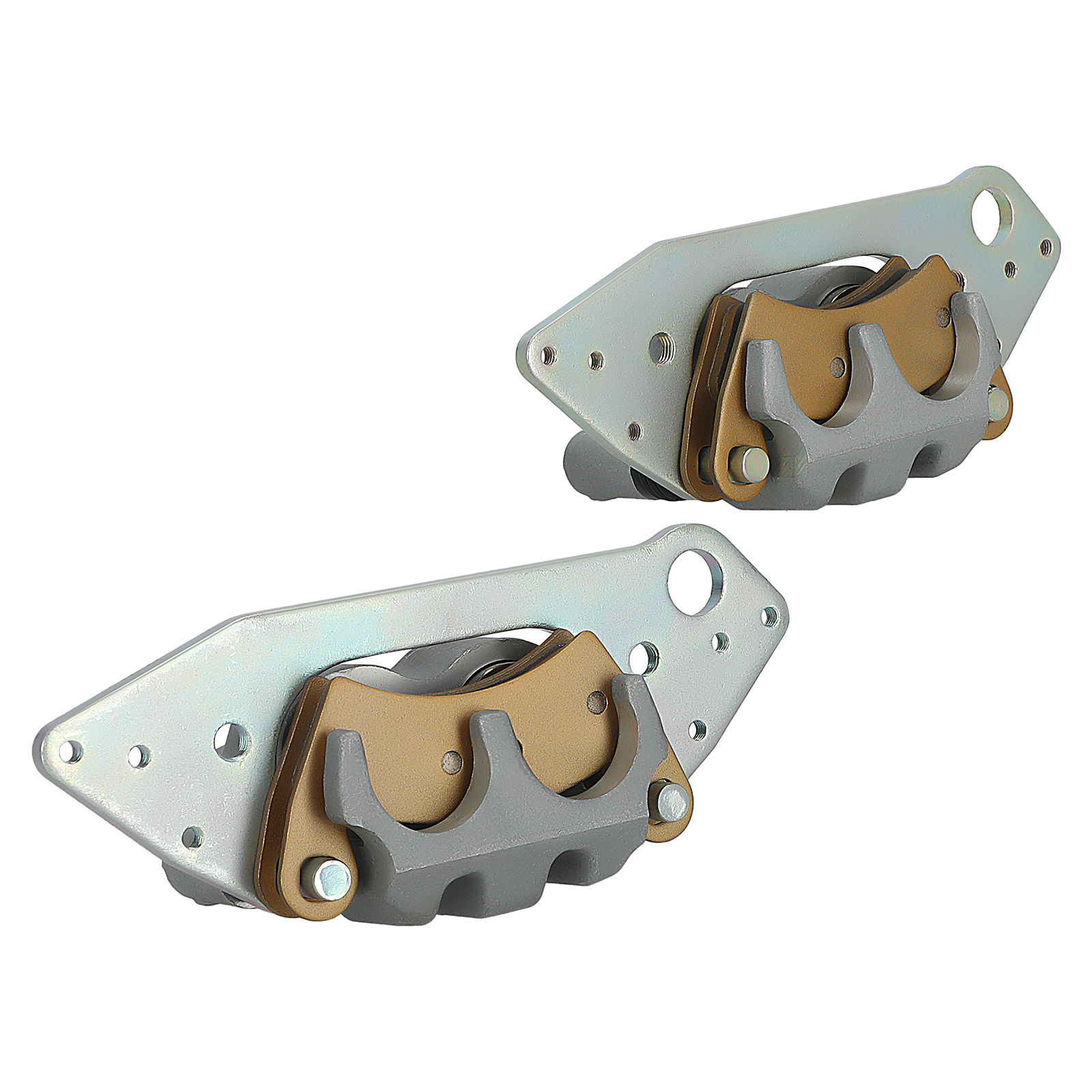 Front Left & Right Brake Calipers w/ pads For Polaris RZR 1000 RS1 S4 XP 1912496