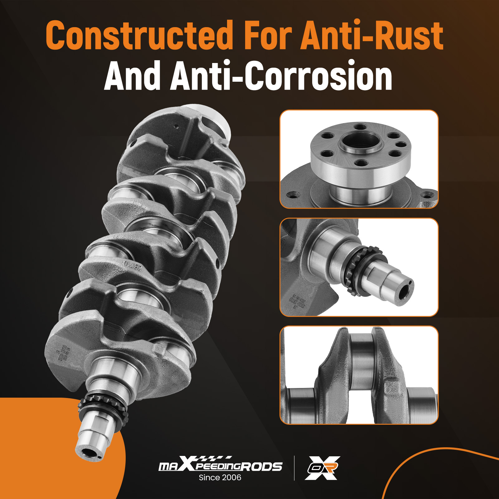 Constructed for Anti-rust and Anti-corrosion