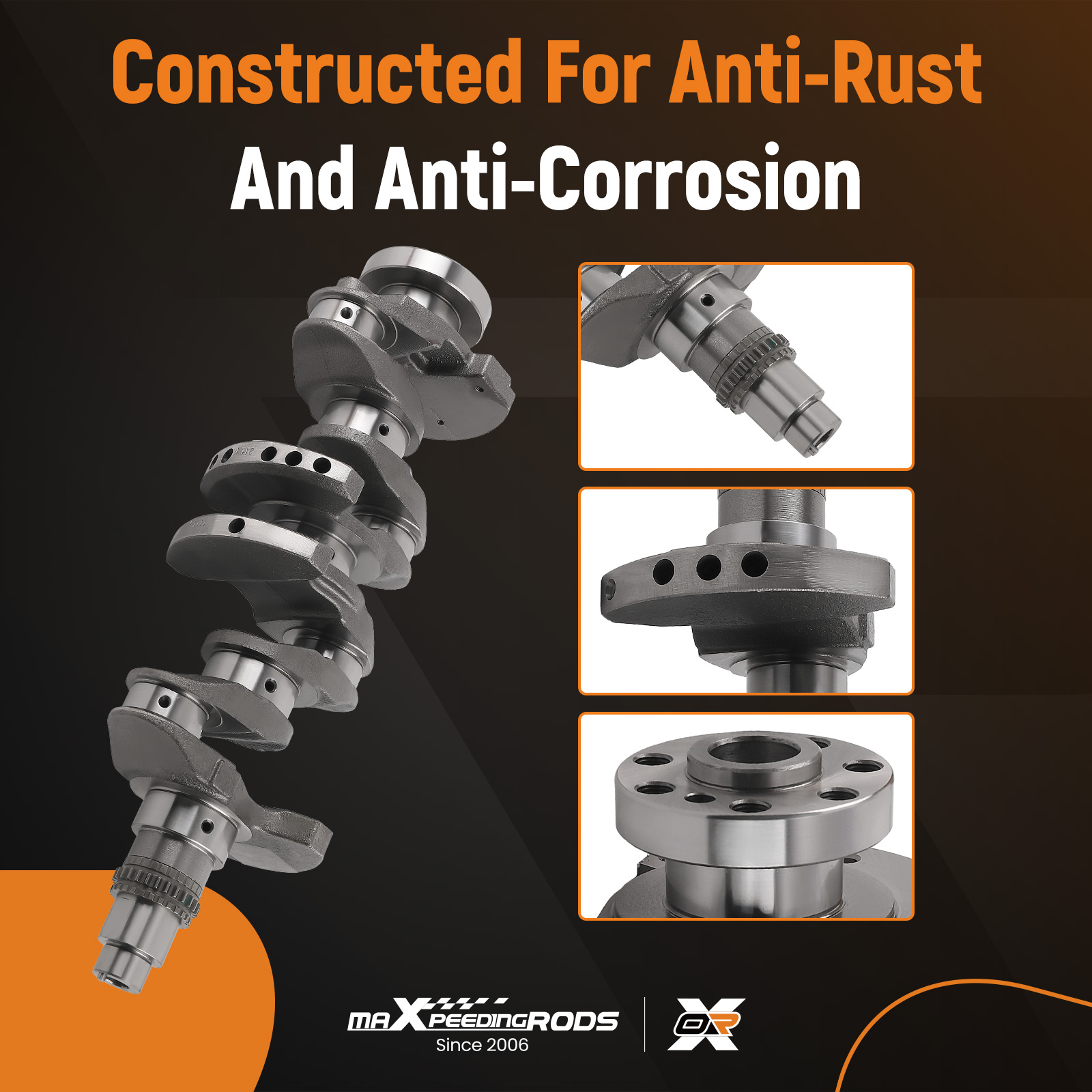 Constructed for Anti-rust and Anti-corrosion