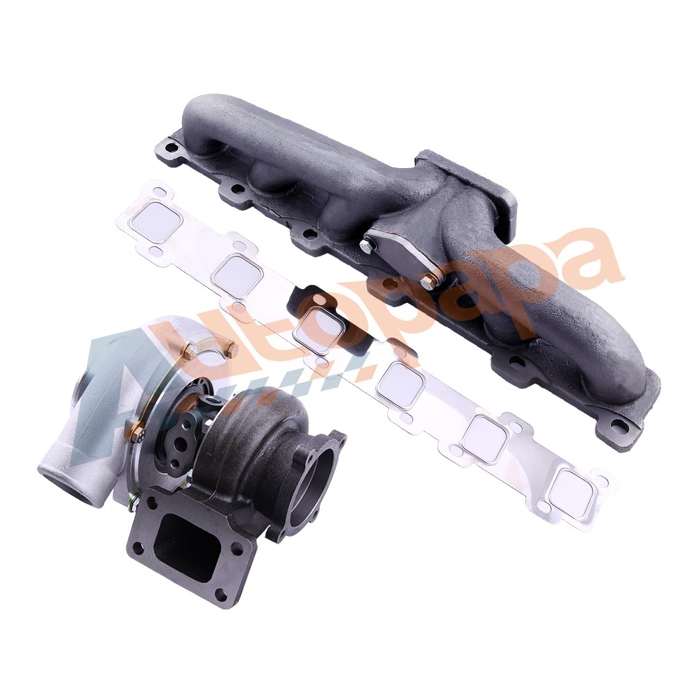 T3T4 Turbo Manifold Kit Set fit for Nissan Patrol Safari GU GQ 4.2L TD