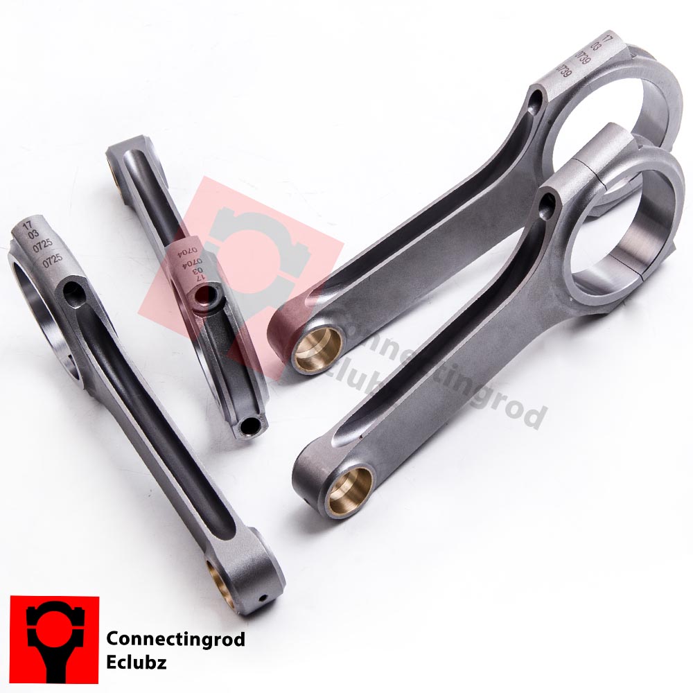 For JDM Honda Civic CRX D16 D Series H-beam Forged Connecting Rods Conrod 137mm
