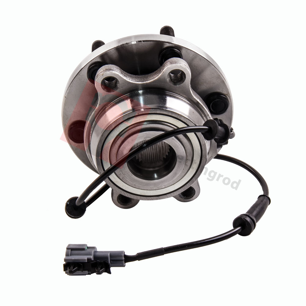 2x Front Wheel Bearing Hubs SPANISH for Nissan Navara D40 D22 YD25 VQ40