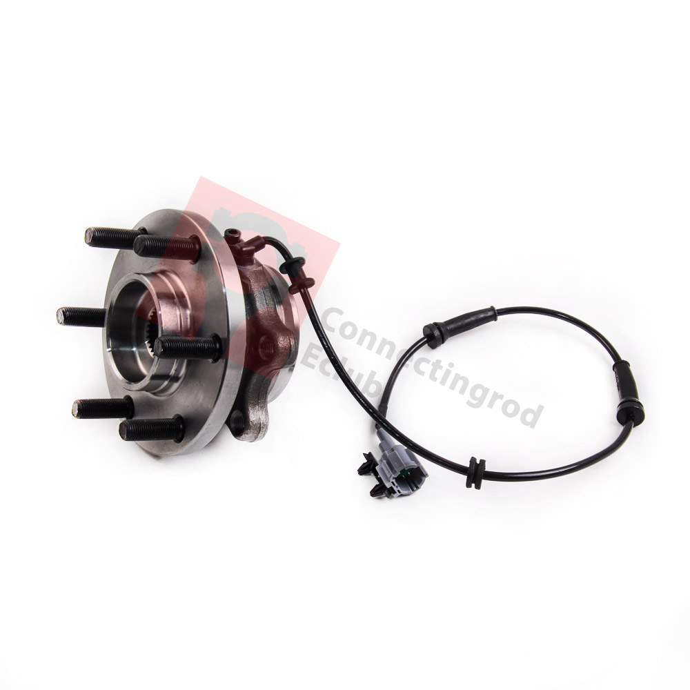 2x Front Wheel Bearing Hubs SPANISH for Nissan Navara D40 D22 YD25 VQ40