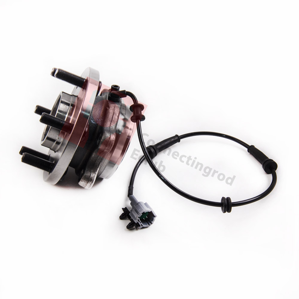 2x Front Wheel Bearing Hubs SPANISH for Nissan Navara D40 D22 YD25 VQ40