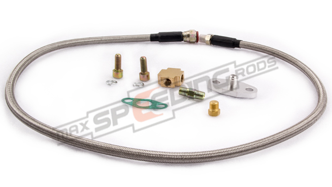 thumbnail image 2 of Turbocharger Oil Feed And Drain Return Line Kit For 2 of 9