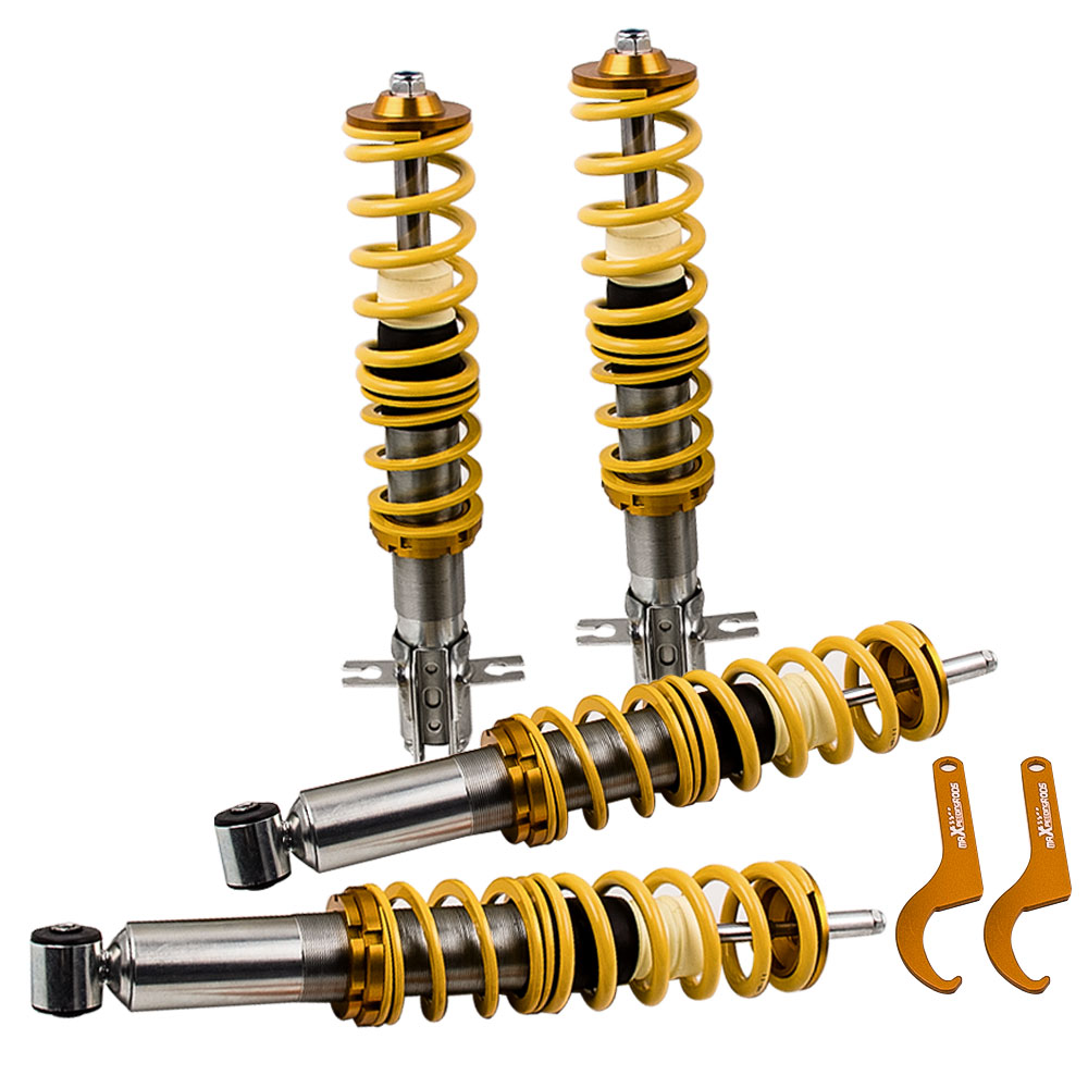 Coilover Suspension Lowering Spring Kit for VW Golf Mk1 inc GTi and