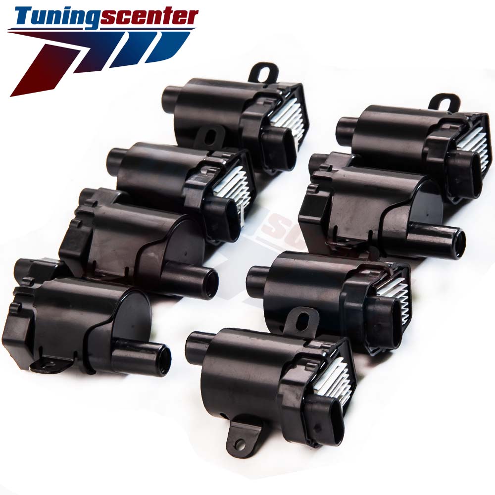 OEM Quality 8pcs Ignition Coils (Round Type) for Silverado 2500 HD C1251 UF-262