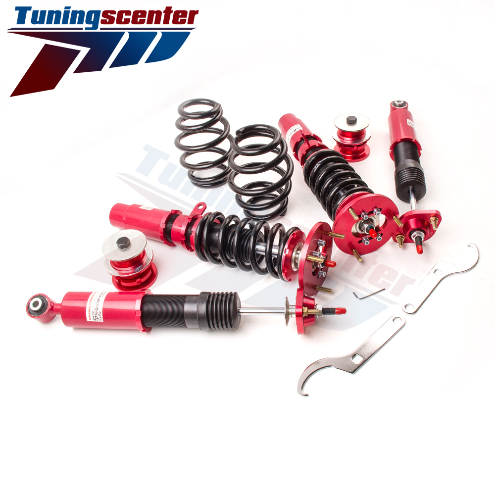TCT 24 Ways Damper Coilover for BMW E46 3 Series 320i 323i 325i 328i 330i Red