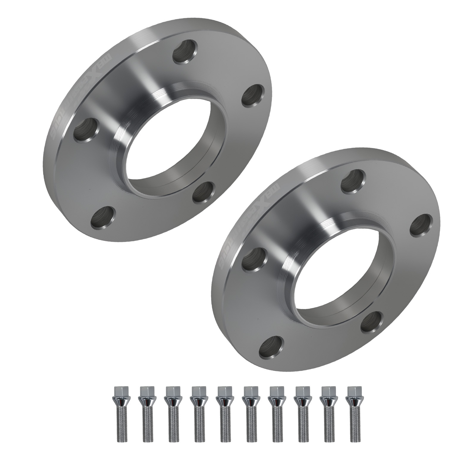 Espaciadores 15mm 5x120 for BMW 1er 3er GT 4er 5er X3 X4 M14x1.25 Aluminio
