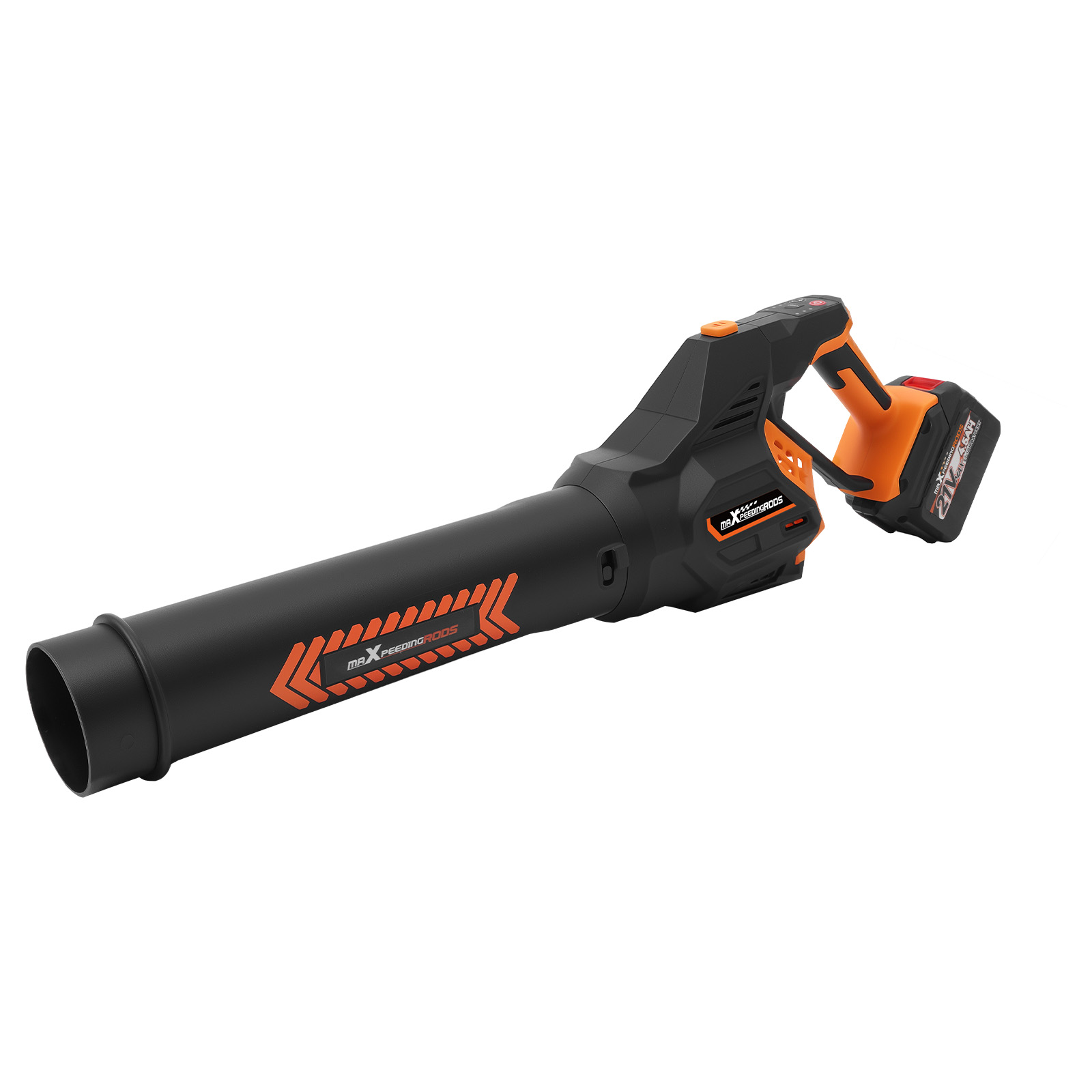 Bürstenloser Laubbläser Akku 21V 650 CFM 290 km/h inkl. Doppelakku 4500 mAh