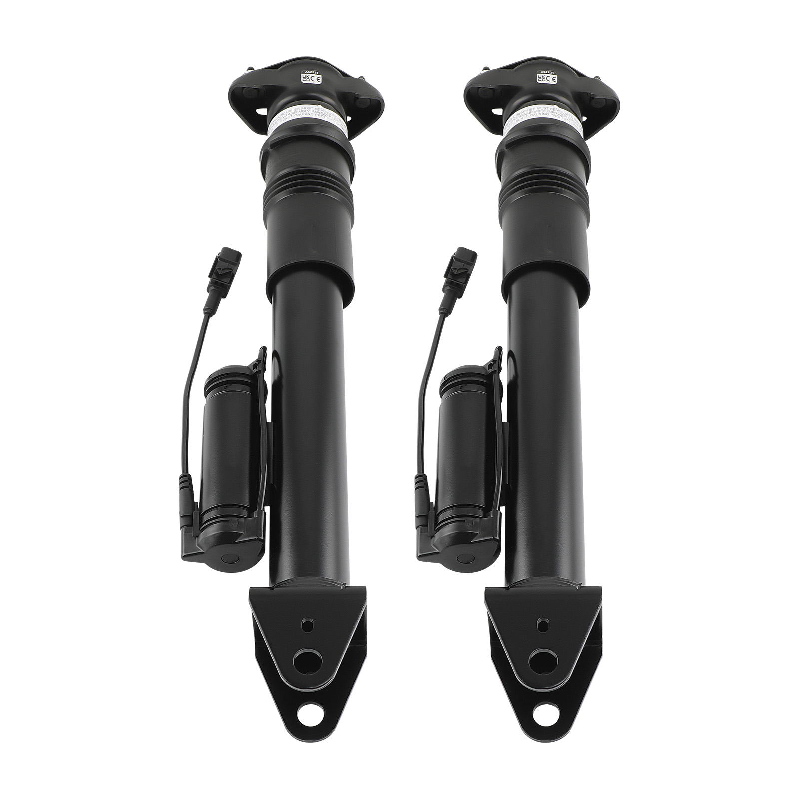 Paar for Mercedes R Klasse W251 / V251 Stoßdämpfer Luftfederbein Hinten mit ADS