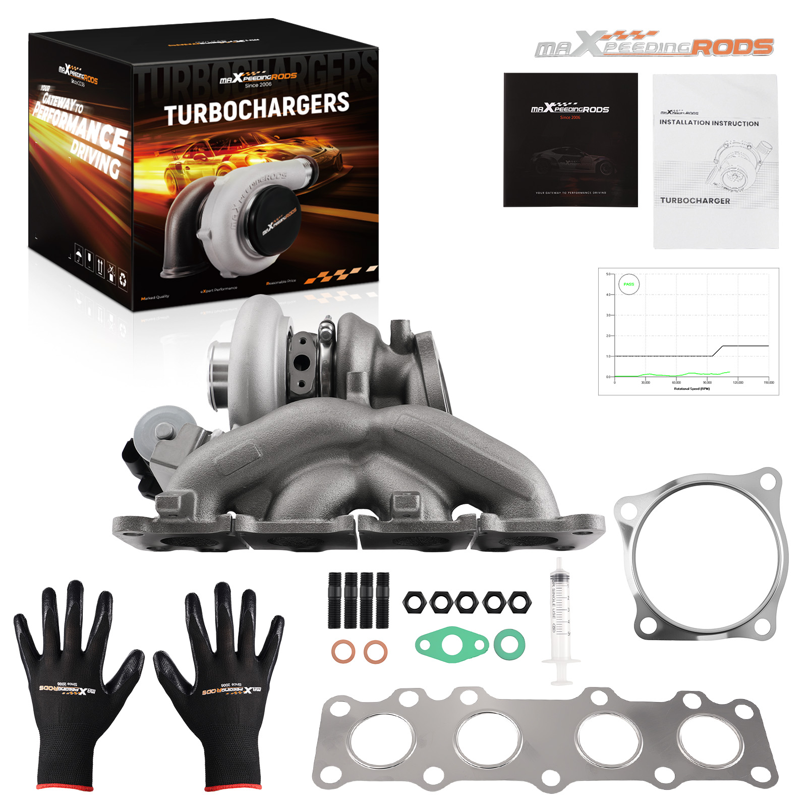 Turbo Neuf TD04L6 for Hyundai Santa Fe/Kia Sorento 2015-2020 28231-2GTA1