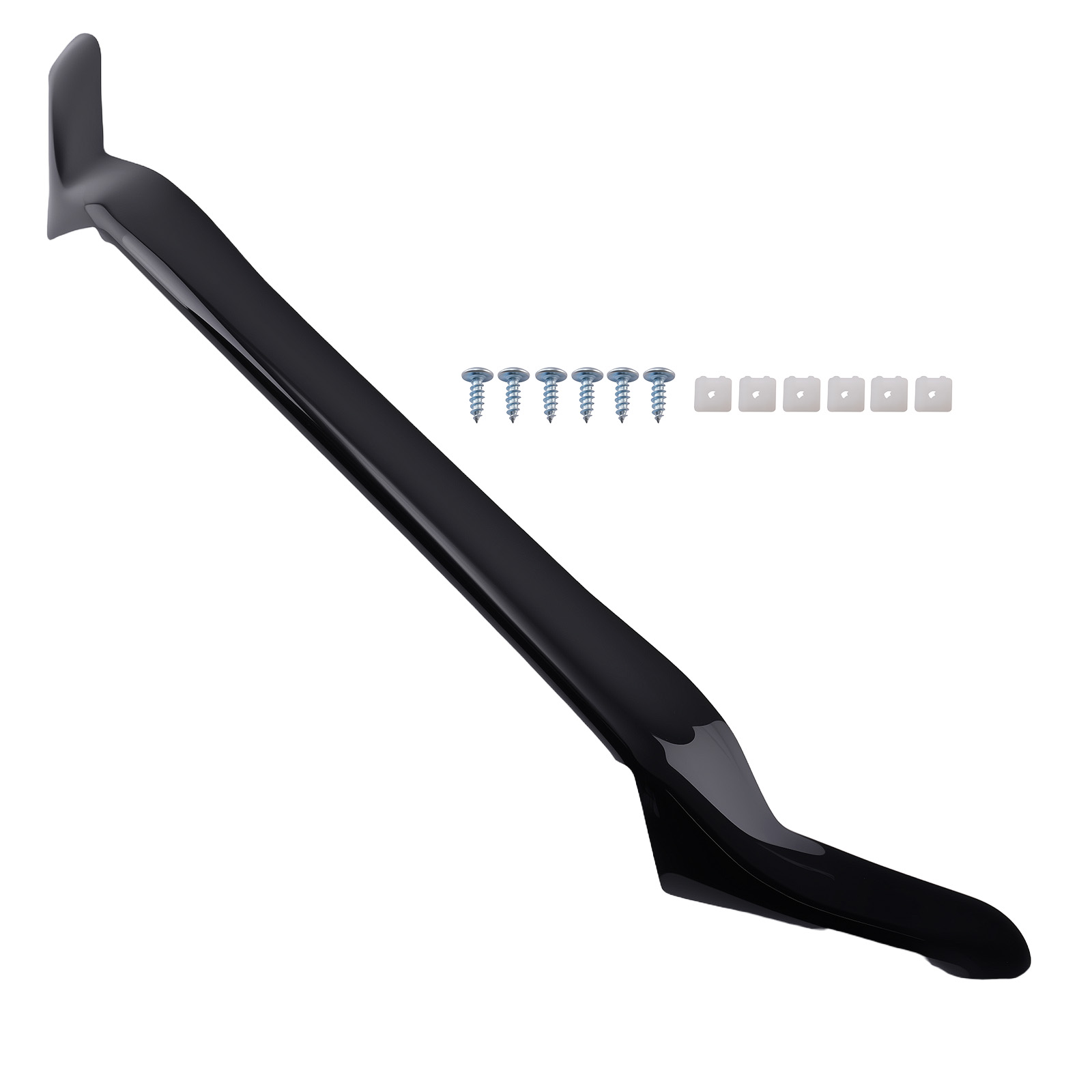 Bug Deflector Front Hood Protector for Toyota Tacoma 2016-2023 Black Bonnet