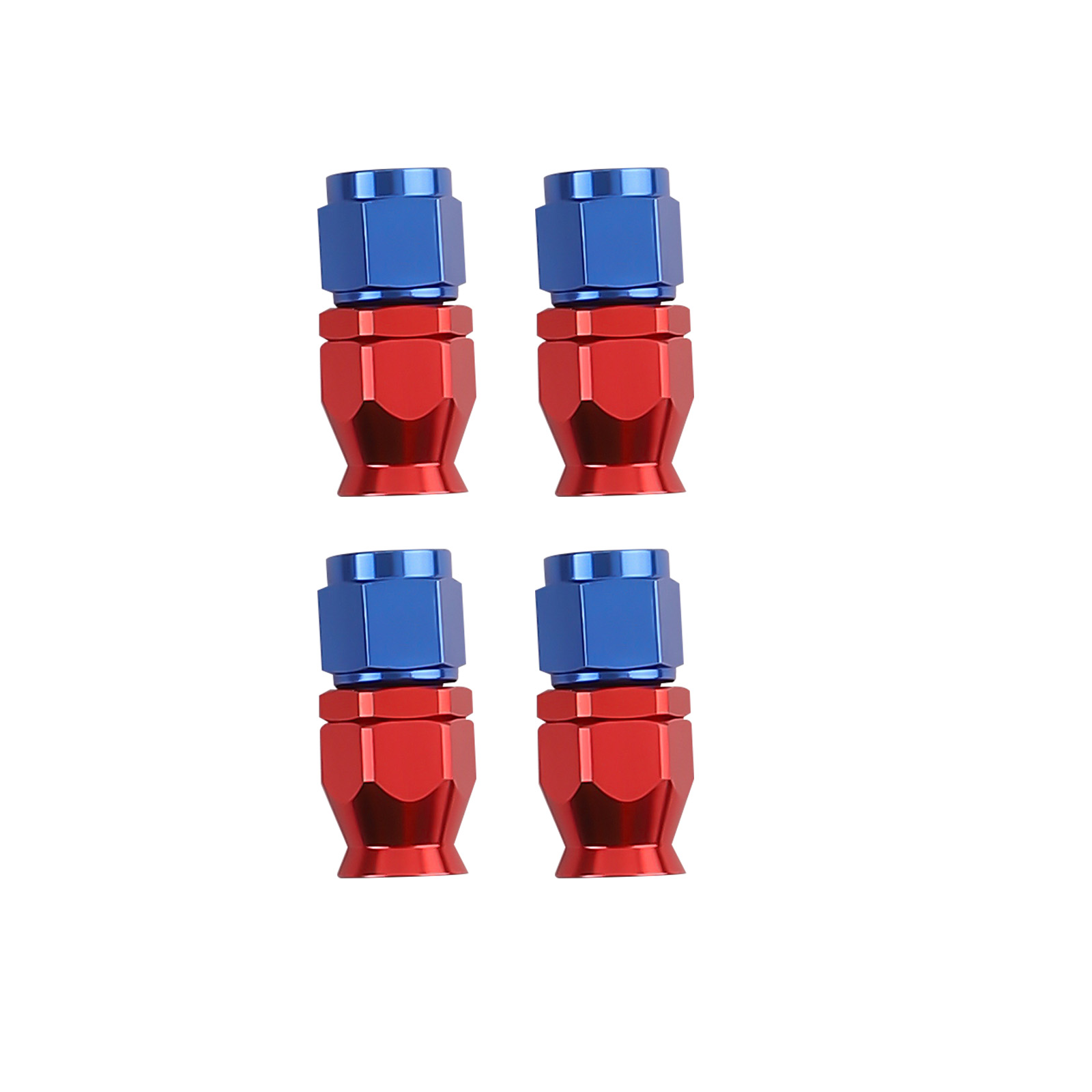 20 Feet AN 6 Carburante Olio Raccordo Tubo Intrecciato Tubo Fine Adattatore Kit
