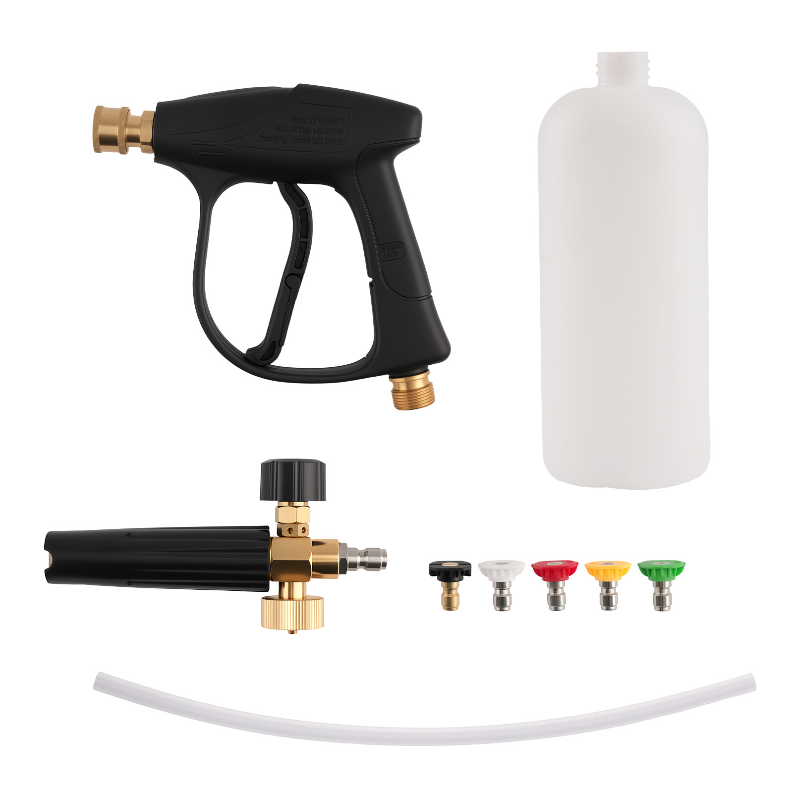 Car Wash Snow Foam Gun 1/4