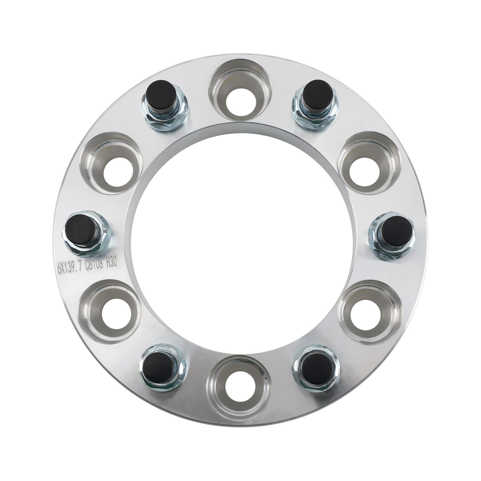 4x Distanziali 30mm 6x139.7 108mm For Toyota Land Cruiser Hilux 4Runner Tacoma