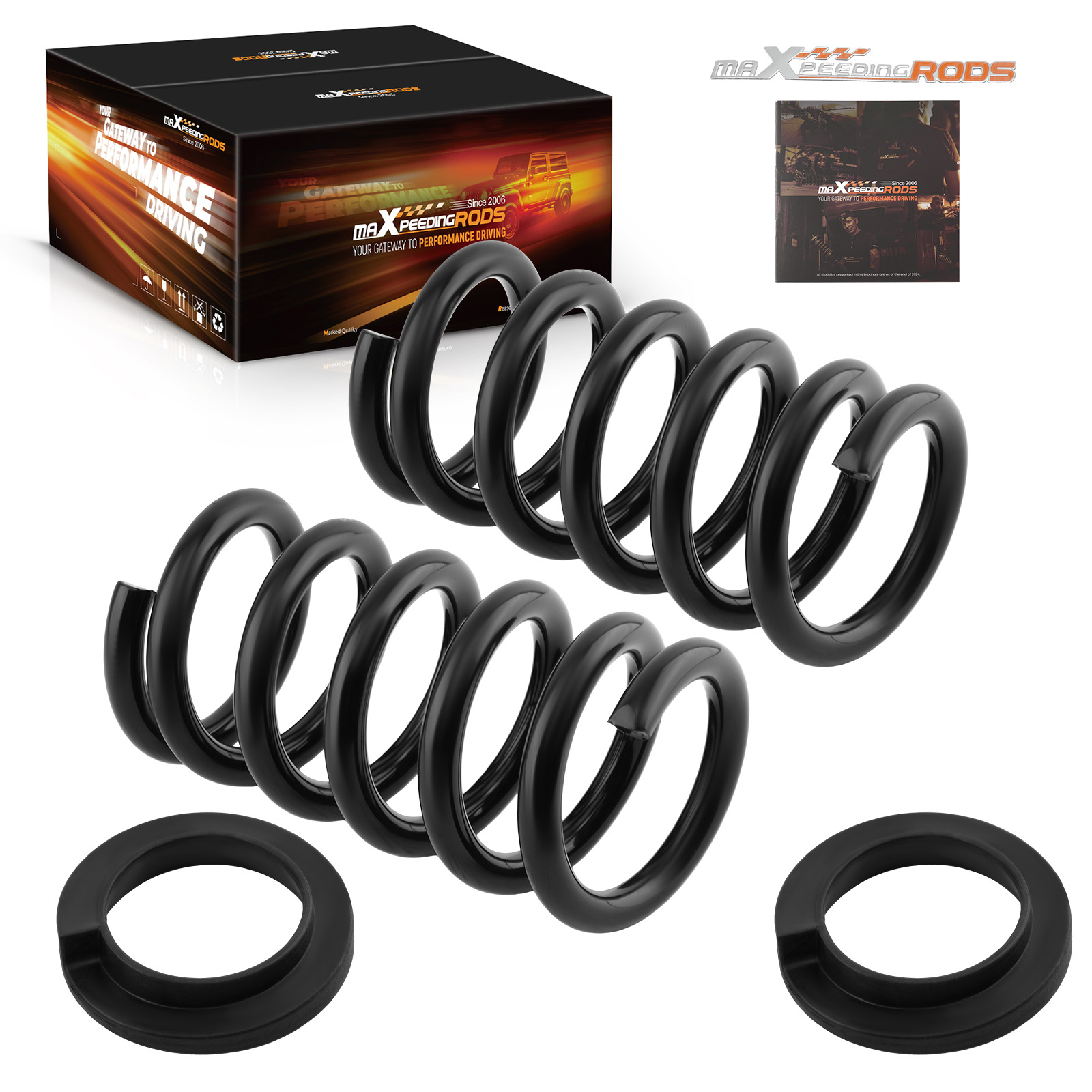 Coil Spring Kit Front Lowering for GM S-Series 1983-2004 2