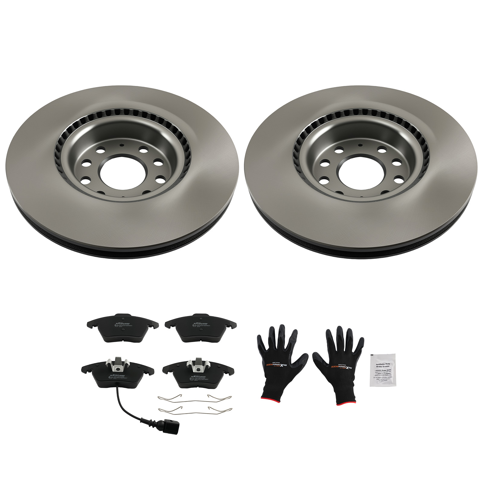 Bremsscheiben Bremsbeläge Vorne For Audi Q3 Seat Alhambra VW Sharan Tiguan 312mm