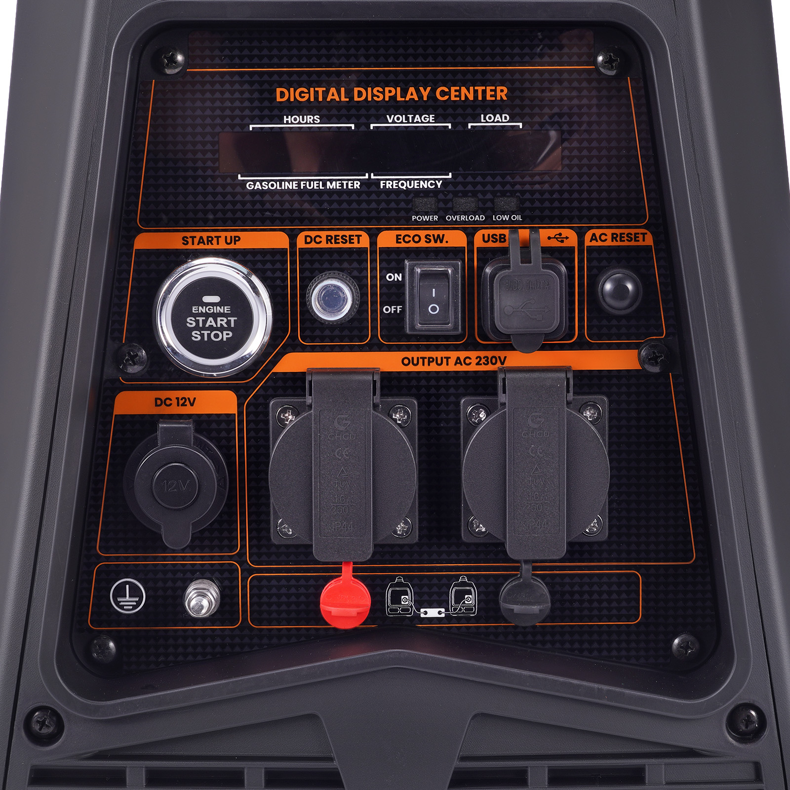 3500W inverter groupe électrogène LPG/essence électrique portable for camping