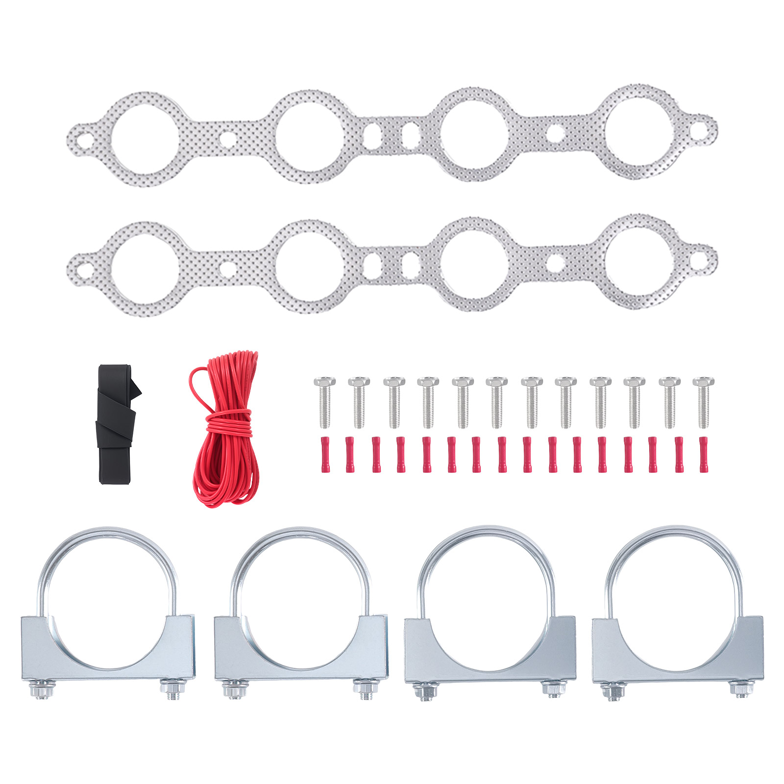 Exhaust Header Set for GMC Sierra / Silverado 4.8L 5.3L 6.0L 1999-2006