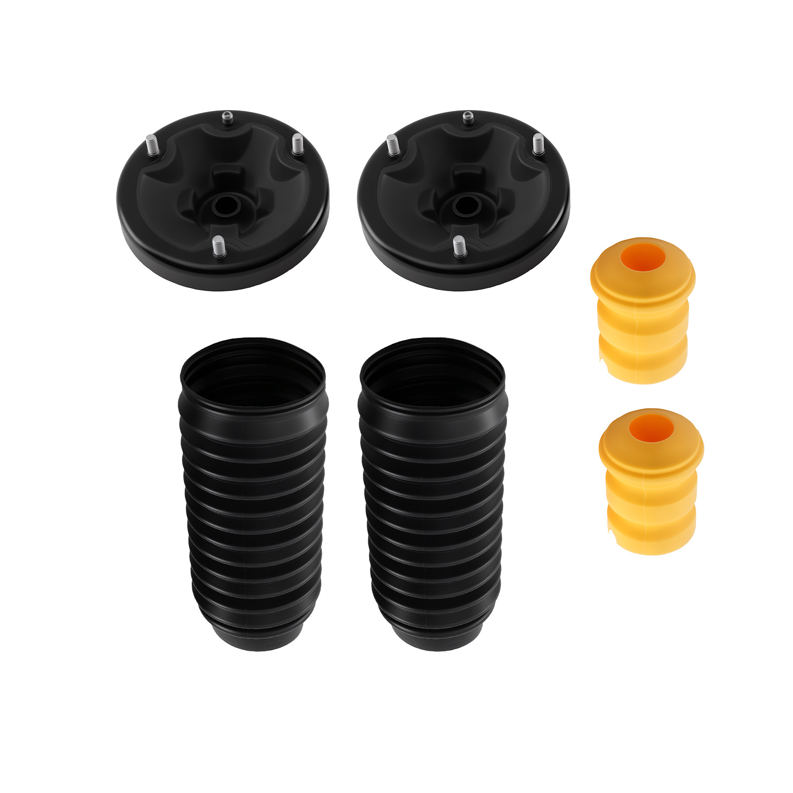 Stossdämpfer +Domlager +Staubmanschetten Vorne for BMW X5 E53 00-06 31331096311