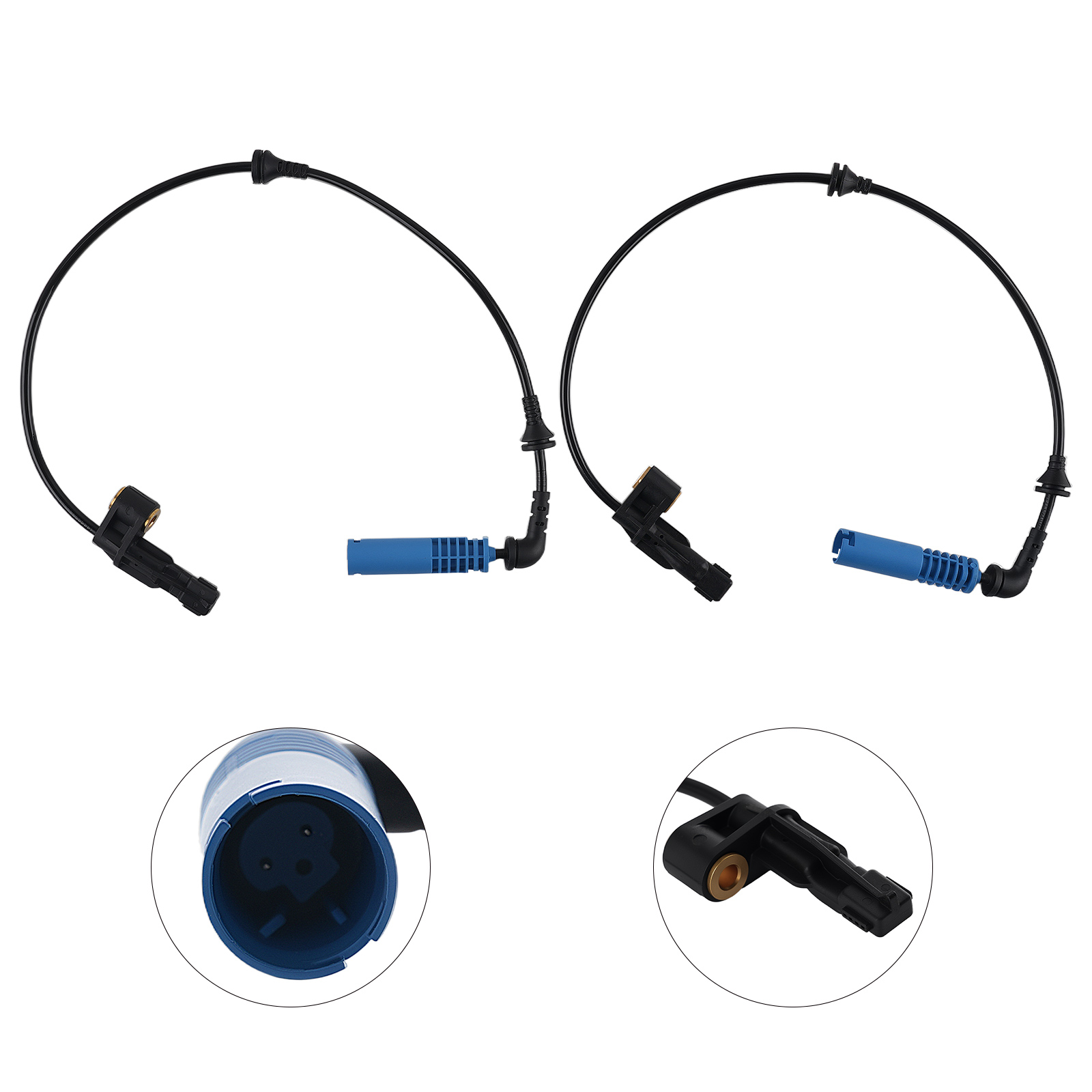 2Pcs Sensor ABS Delantero for BMW E46 325i 330i M3 2000-2006 34526752681