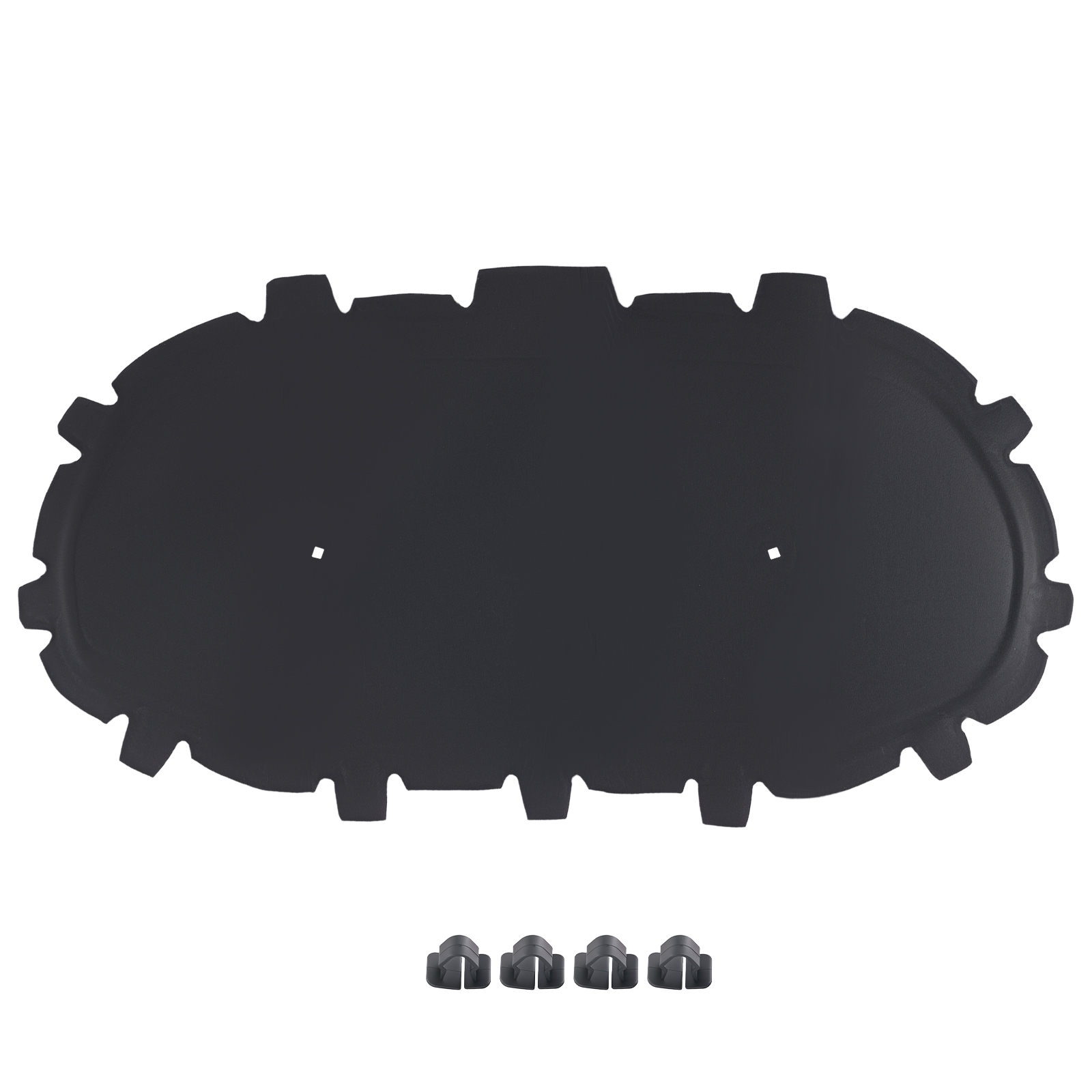 Aislamiento Acústico Capó for SKODA KAROQ 2017-2025 57A863831 Negro