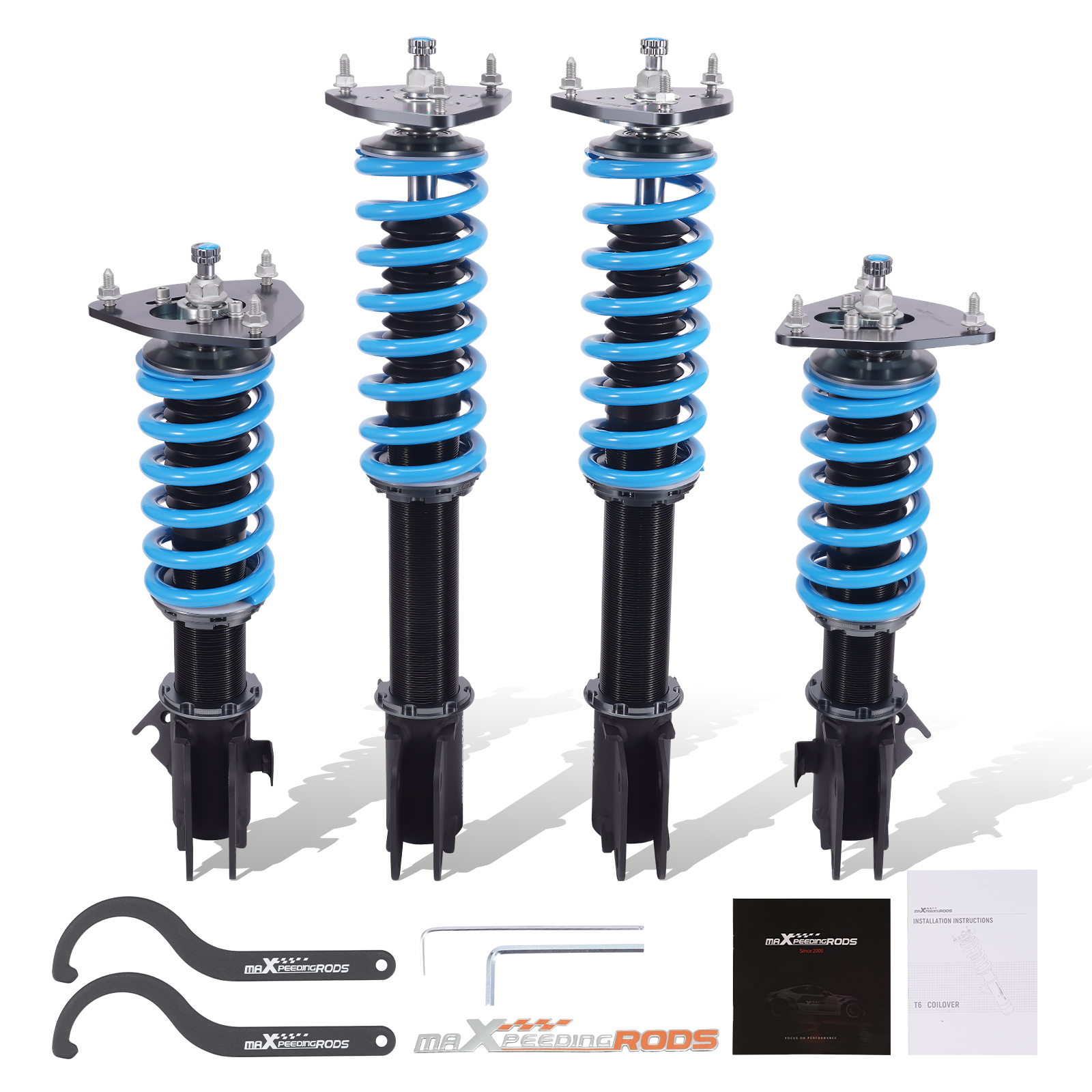 24 Wege Dämpfung einstellbar for Saab 9-2X 2005–2007 GGA GGE Aufhängungsteile