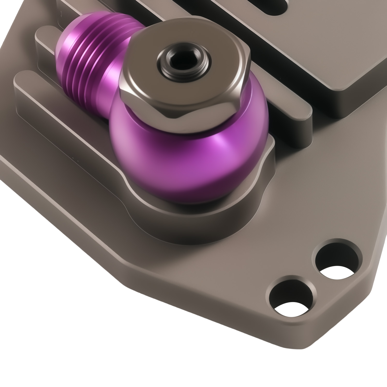 Adapter Sandwich Ölkühler AN10 Aluminium for VW Audi Golf DQ500 DQ381 New