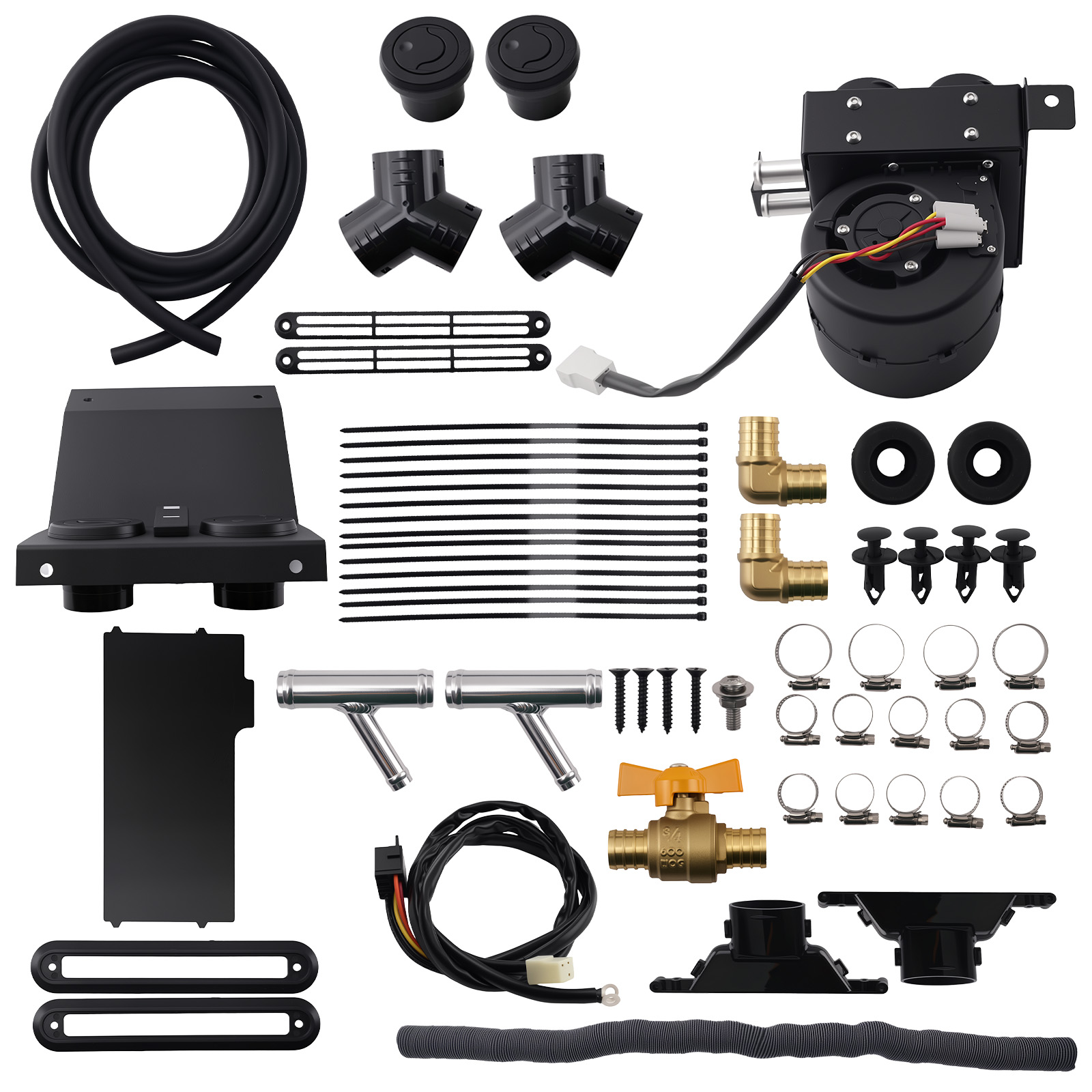 Cab Heater Set for Can-Am Defender Max HD7 HD8 HD9 HD10 2016-2021 SSHK621-00