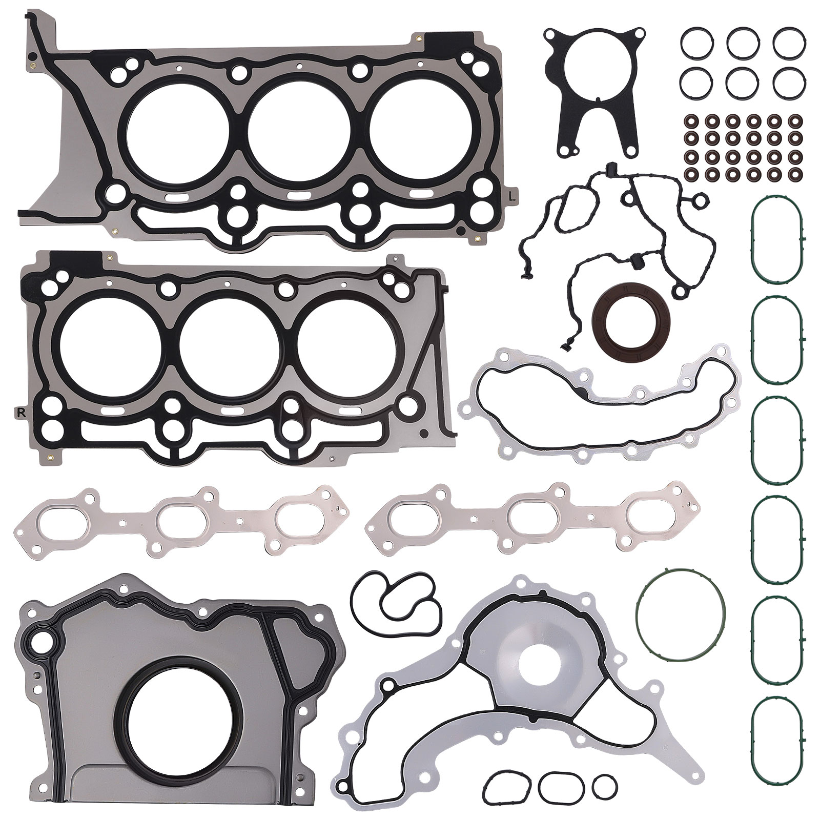 Engine Overhaul Gasket Kit For Maserati LEVANTE 3.0T 350 HP V6 M000335495