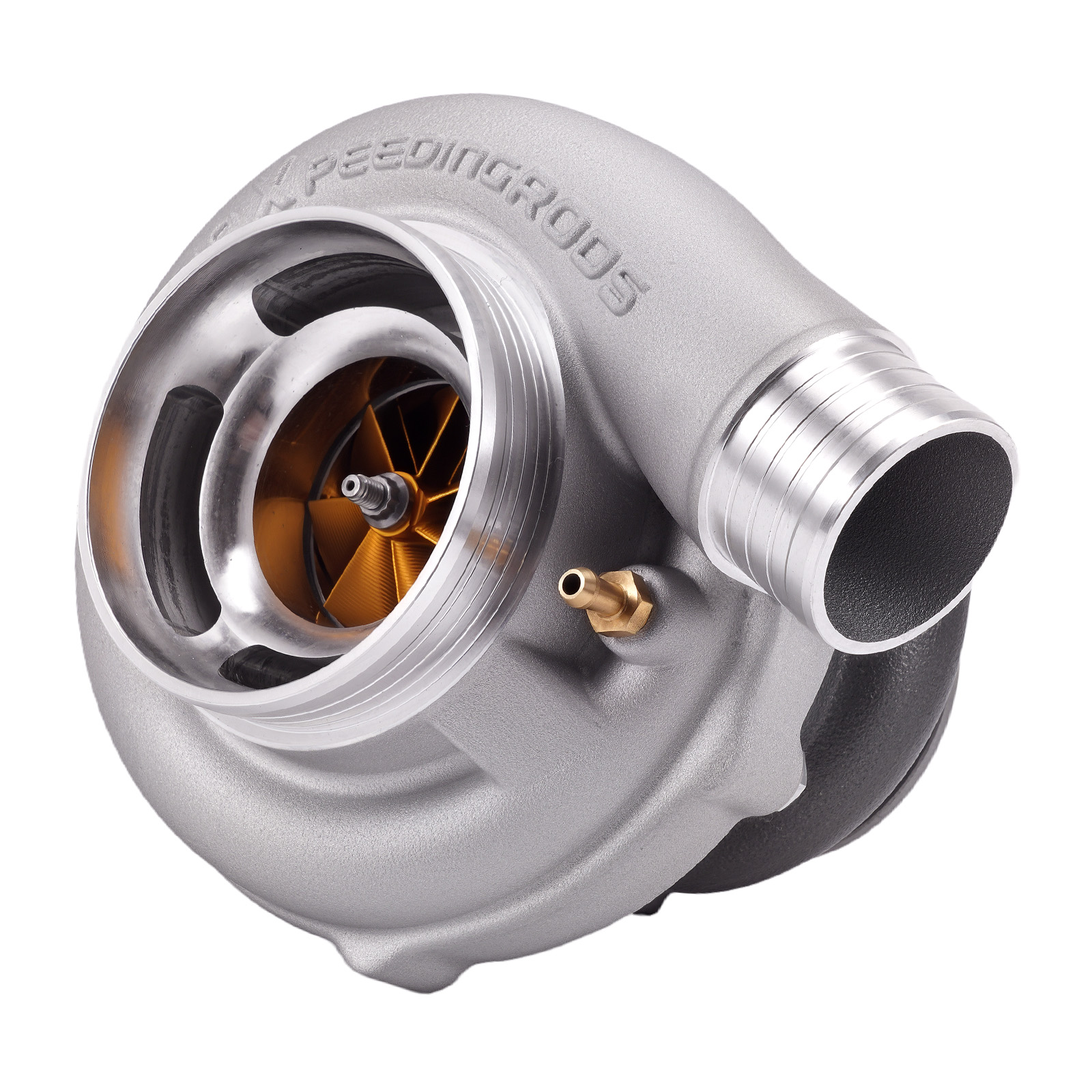 Ceramic Dual Ball Bearing Billet Racing Turbo 0.63 Ar V-band For Gt3076r Gt3037