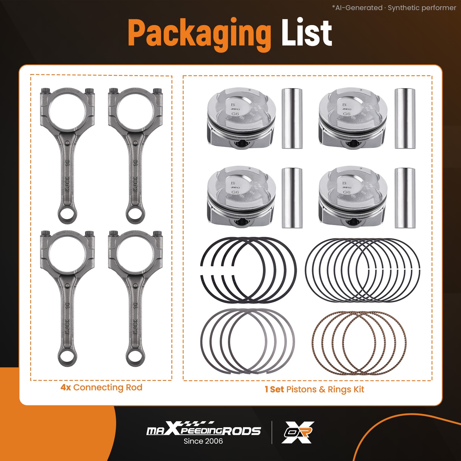 Packaging List