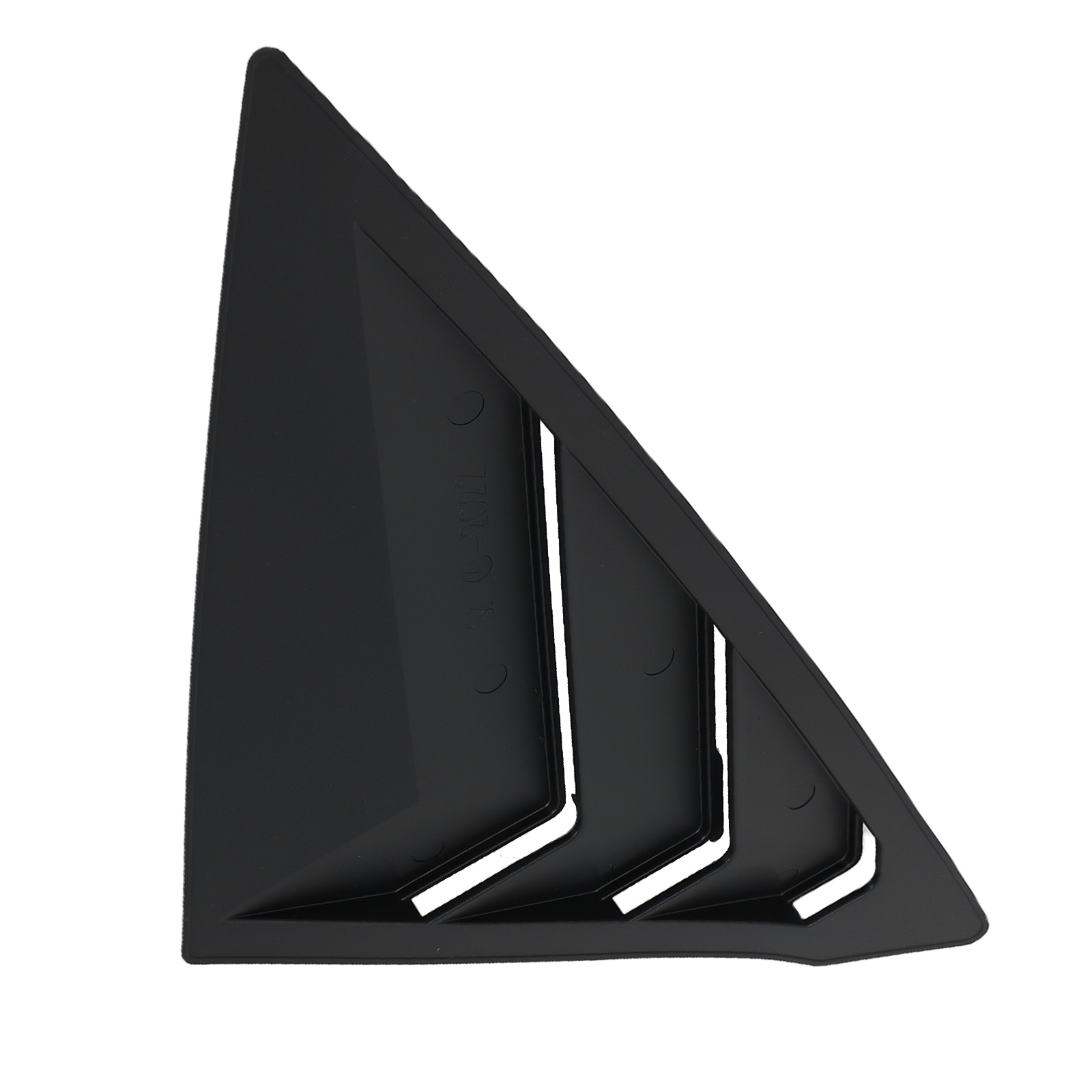 Gloss Black ABS Window Louvers for Honda Civic Sedan 2022-2025 Side Painted
