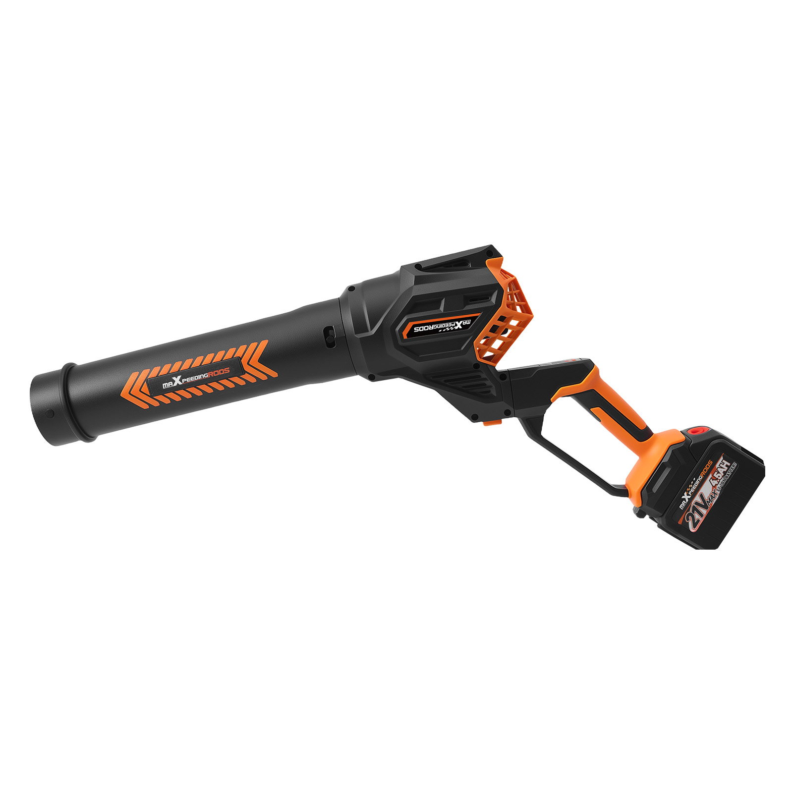 Bürstenloser Laubbläser Akku 21V 650 CFM 290 km/h inkl. Doppelakku 4500 mAh