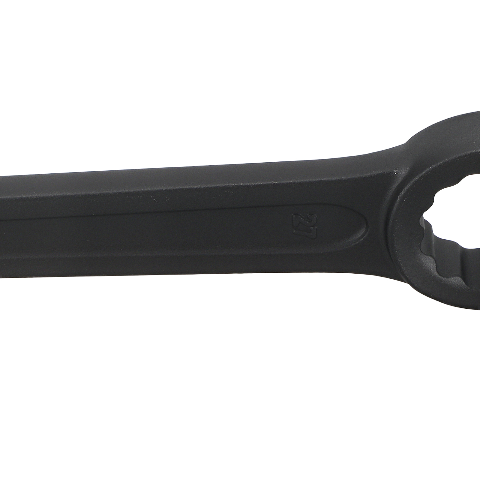 Clé à Frapper 27mm Bi-Hexagonale CrV 180mm for Écrous Grippés Métrique 12 Pans
