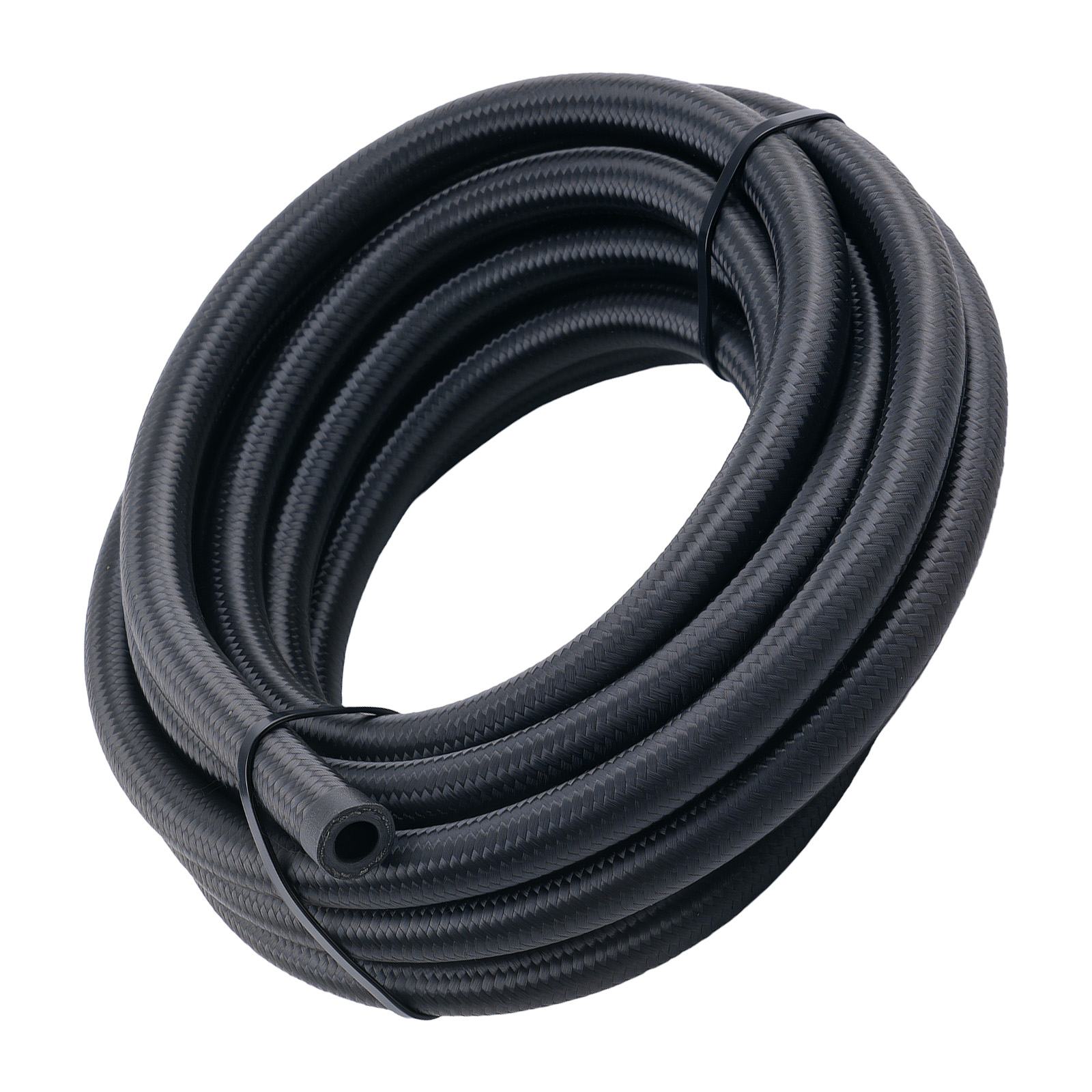 AN6 16.4FT Braided Gas/Oil/Fuel Line Hose ES with Hose End Fitting Kit 5Meters