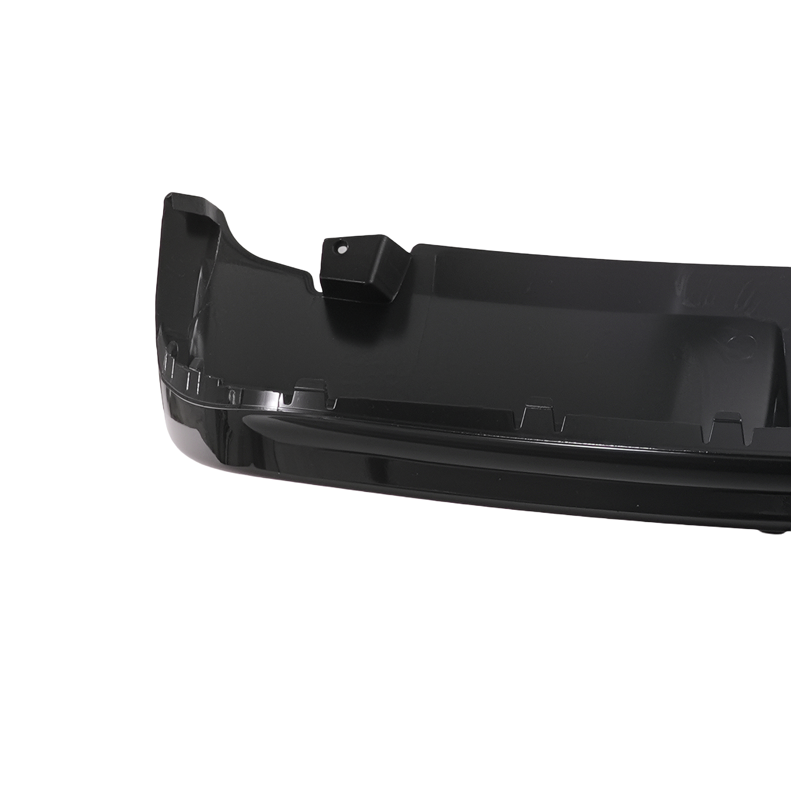 Rear Diffuser Tailpipes Gloss Black For Mercedes A Class W176 AMG A45 2012-2018