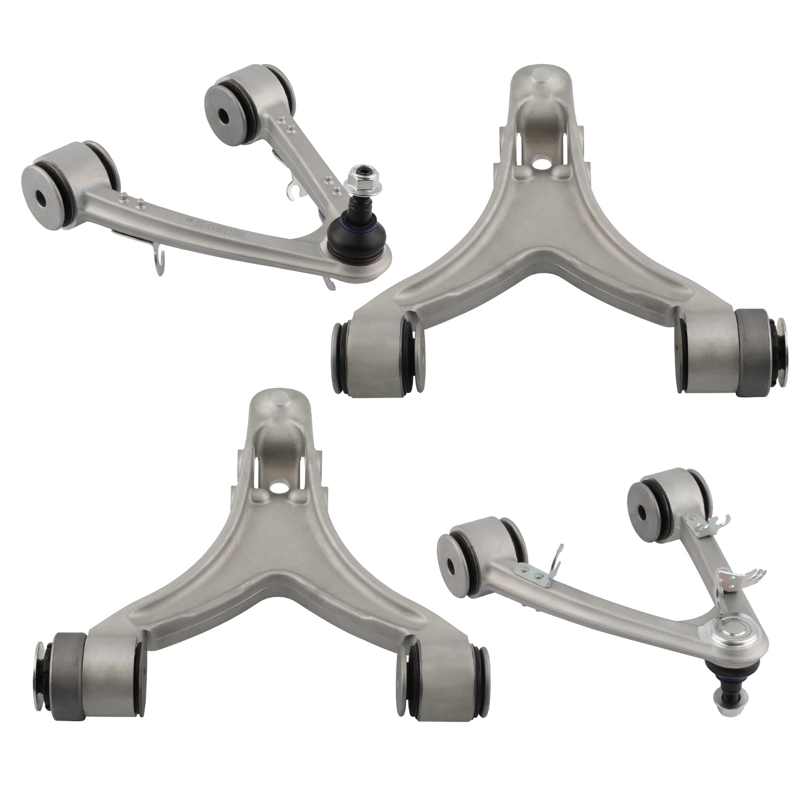 4 BRAZOS DE CONTROL DELANTEROS LH RH FOR MASERATI QUATTROPORTE GRANTURISMO M139
