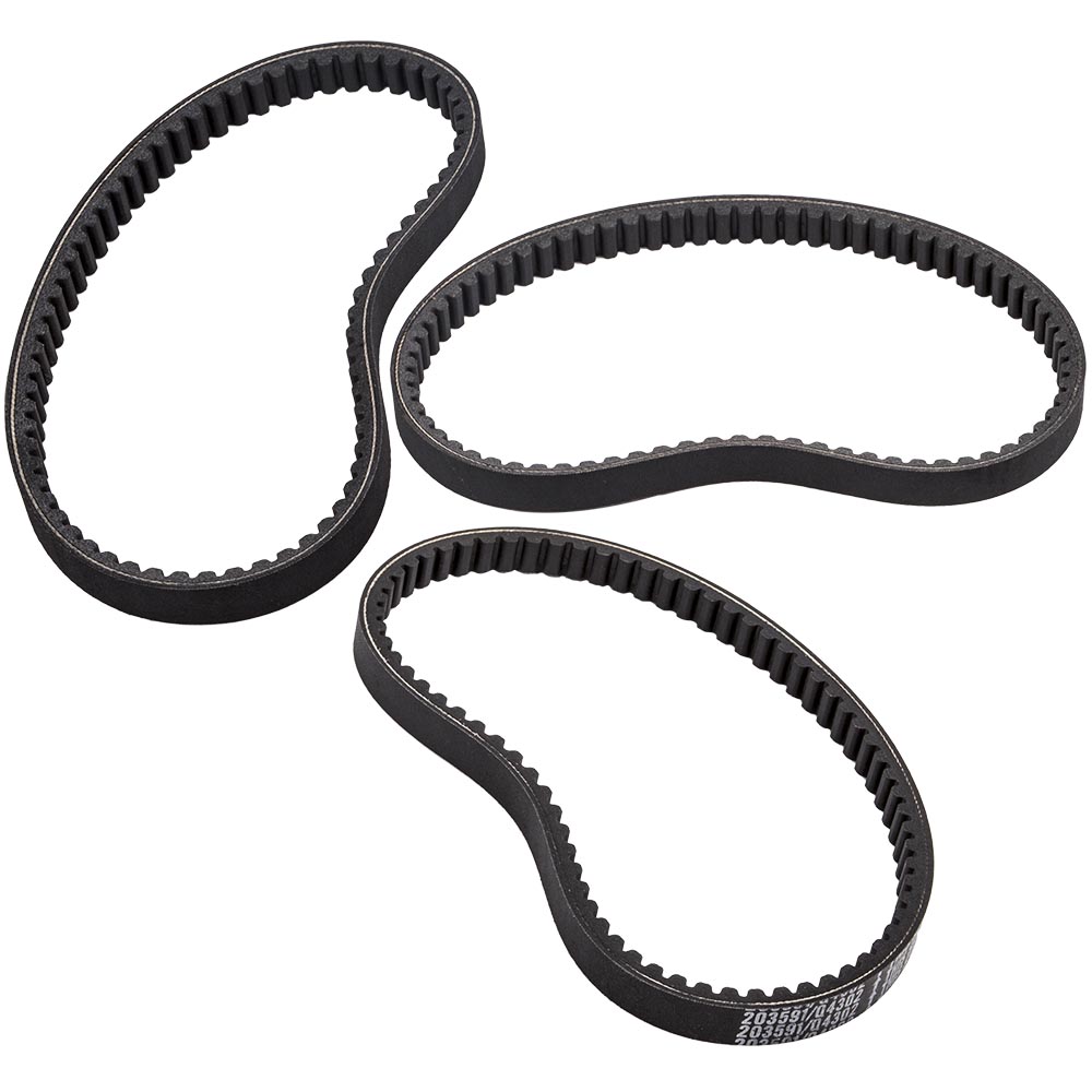 Antriebsriemen Kit for Kartco 7655 for Yerf Dog Q43103W Q43203W 203591B 203591C
