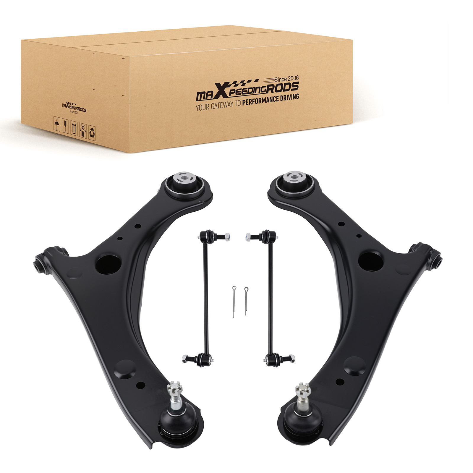 Front Lower Control Arm + Ball Joint + Sway Bar for Grand Caravan Town & Country
